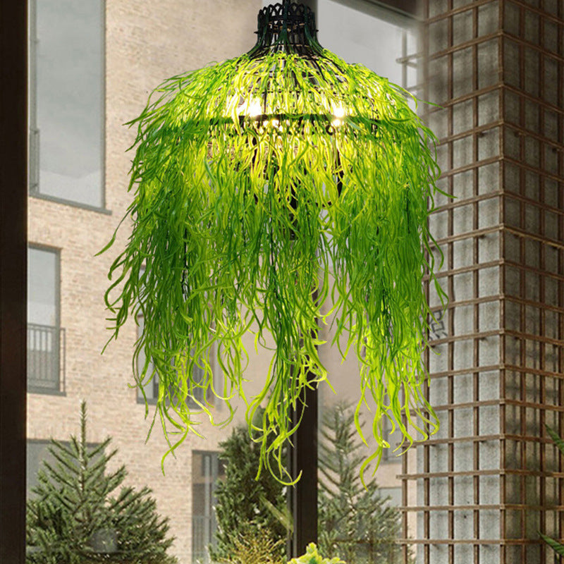 Nest Industrial Chandelier /Acrylic Bedroom/Living Room - Neutral Decor