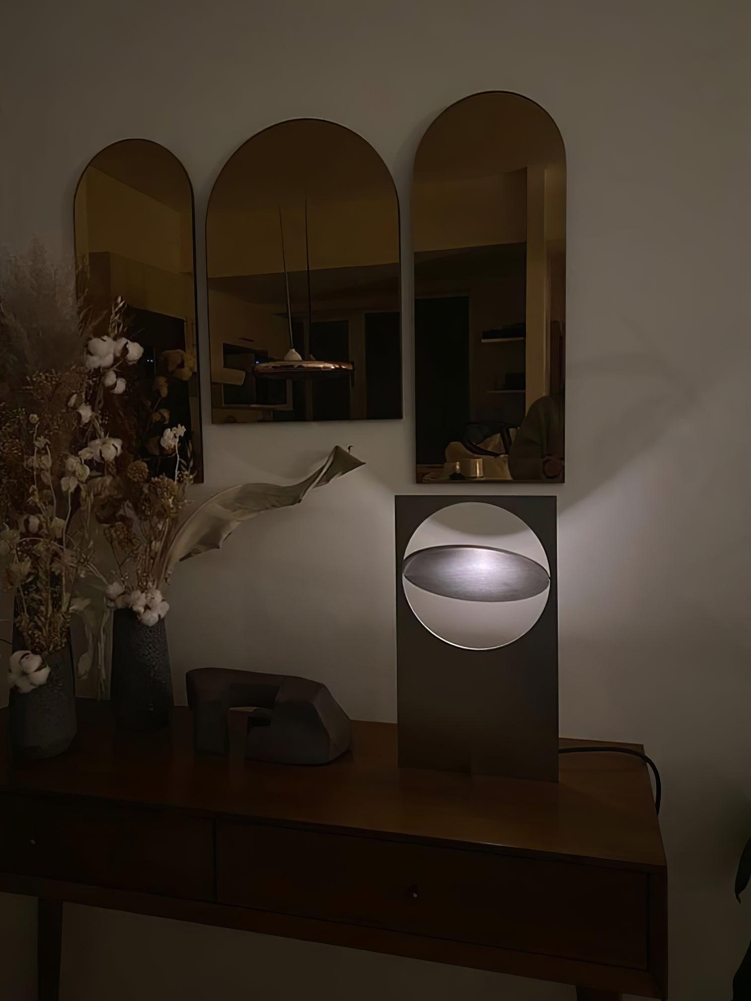 Sixor Steel Futuristic Table Lamp