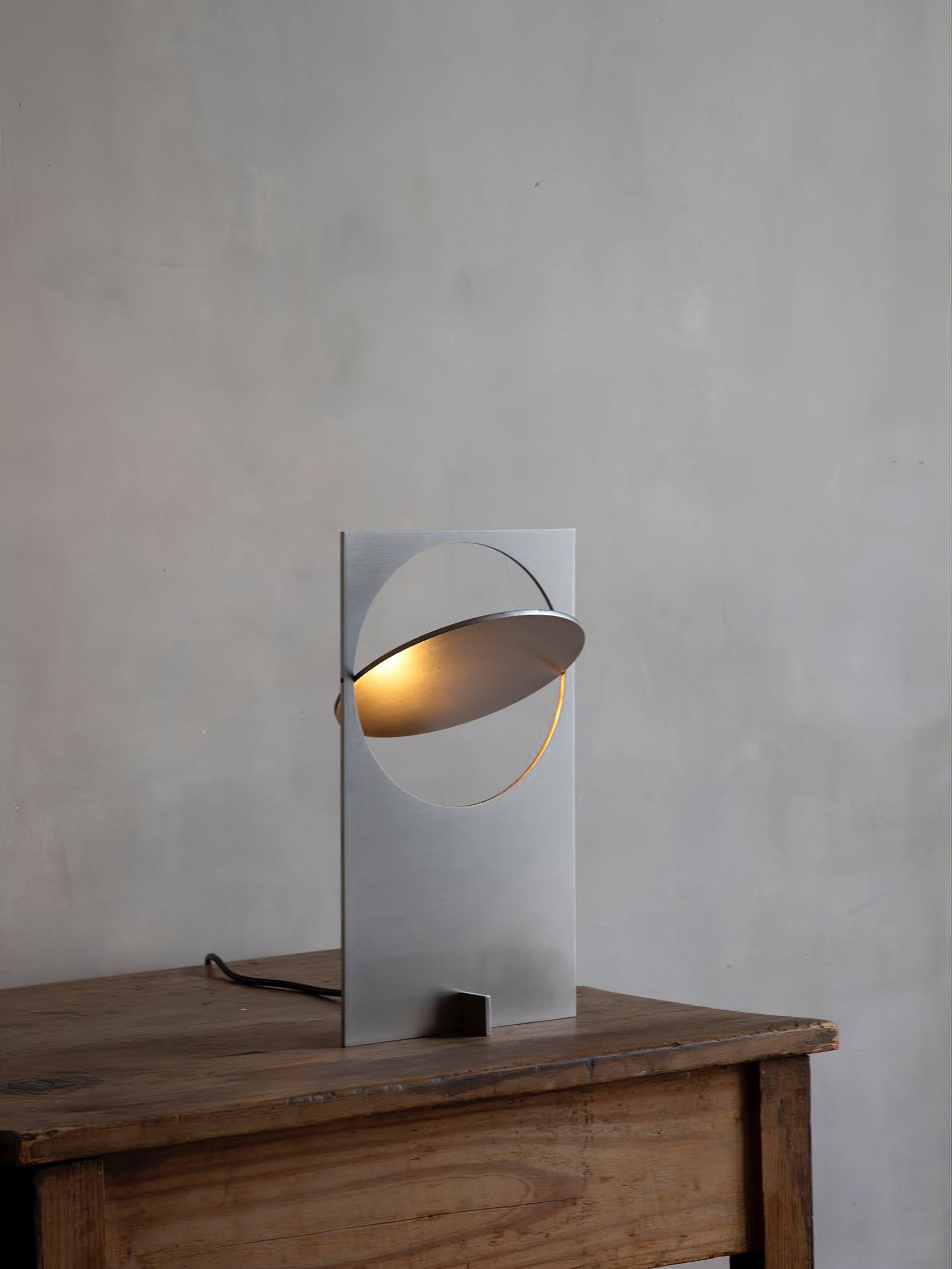 Sixor Steel Futuristic Table Lamp