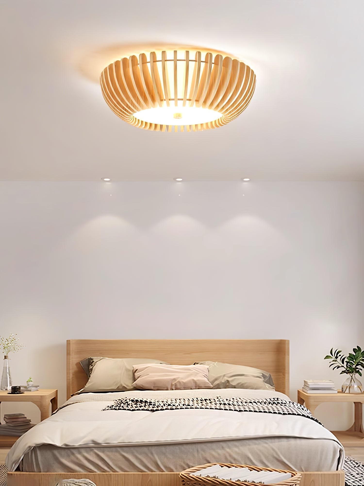Vezorus Premium Elegance Wood Ceiling Lamp