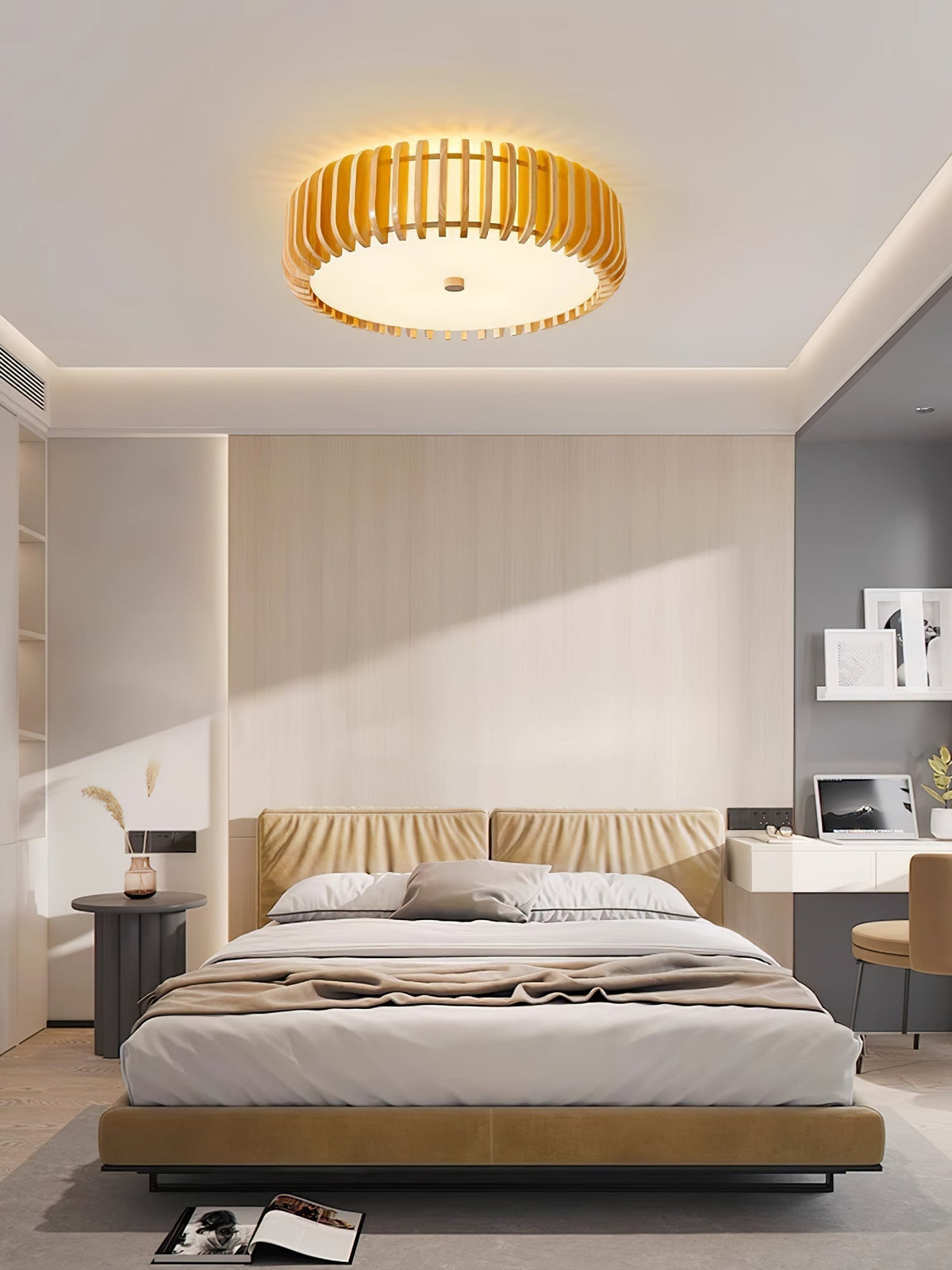 Vezorus Premium Elegance Wood Ceiling Lamp