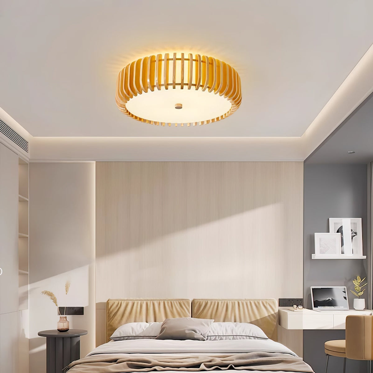 Vezorus Premium Elegance Wood Ceiling Lamp