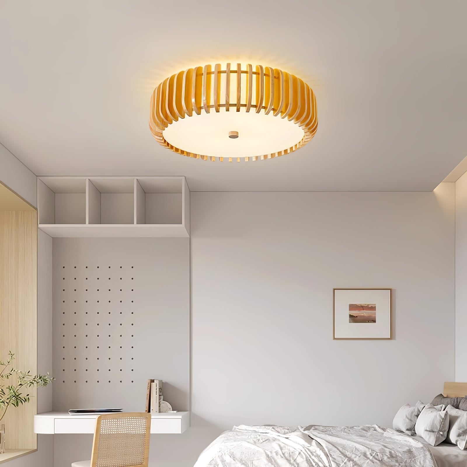 Vezorus Premium Elegance Wood Ceiling Lamp