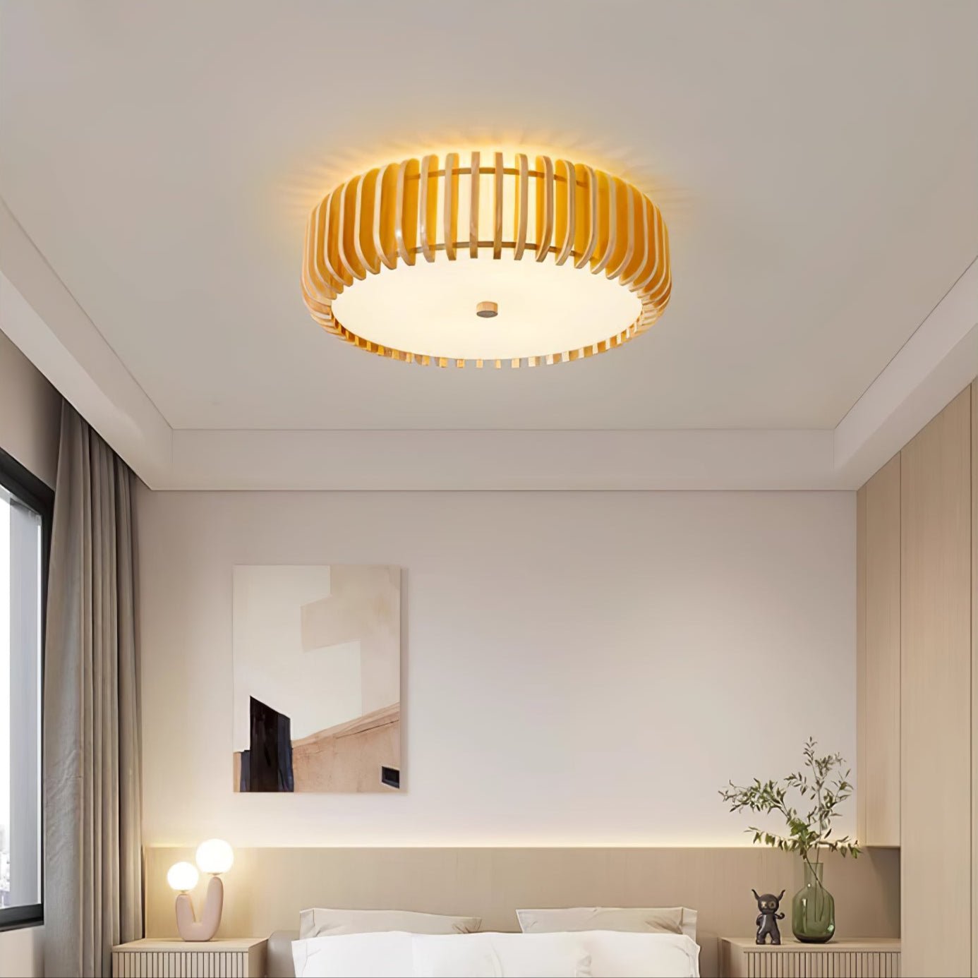 Vezorus Premium Elegance Wood Ceiling Lamp