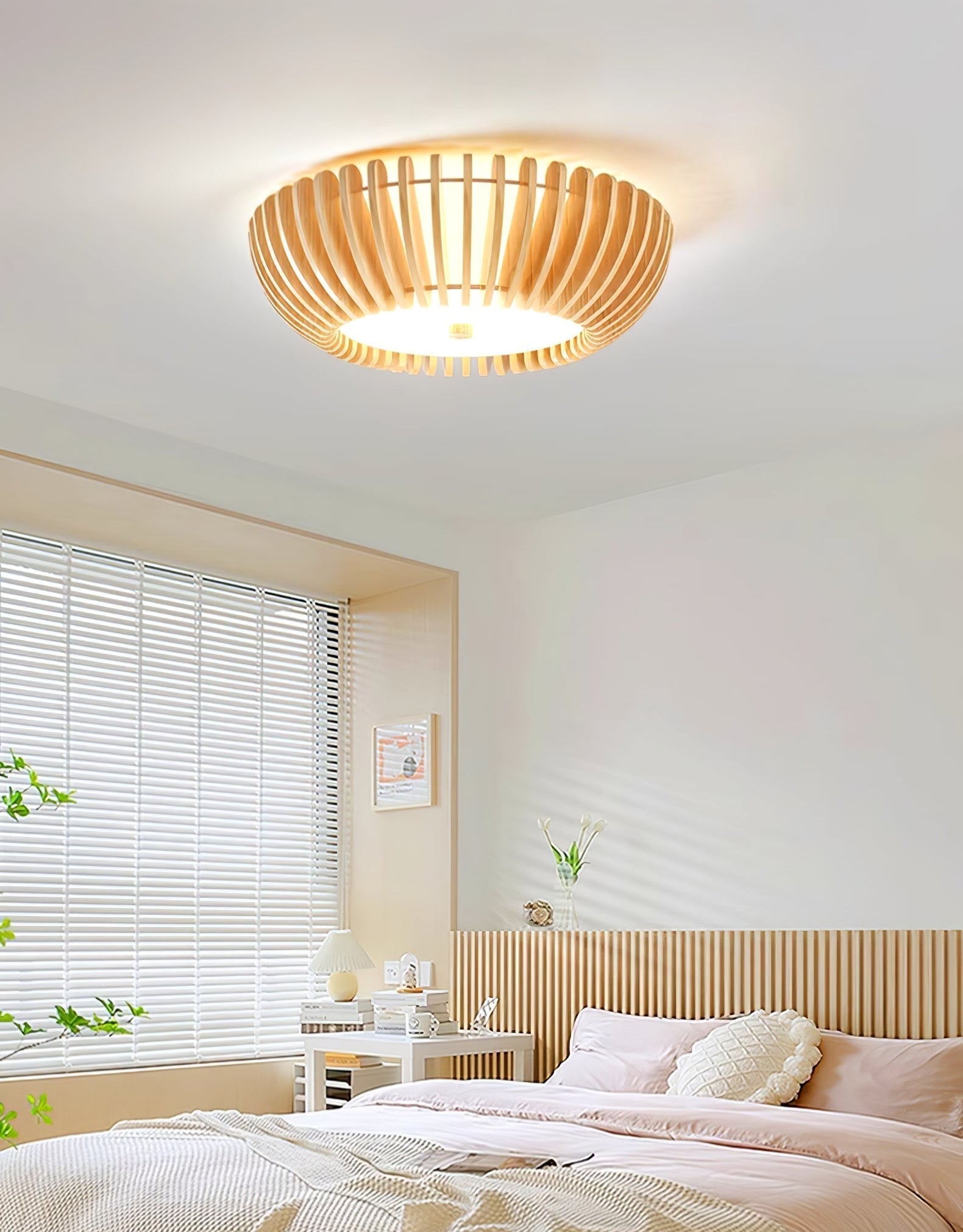Vezorus Premium Elegance Wood Ceiling Lamp