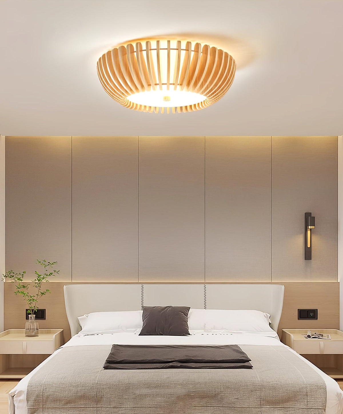 Vezorus Premium Elegance Wood Ceiling Lamp