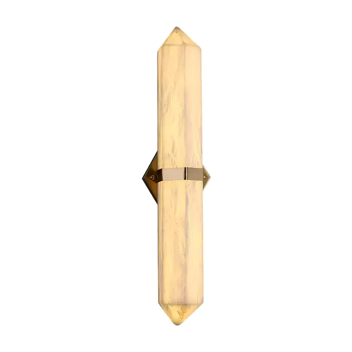 Albiaya Wall Light Alabaster Brass for Bedroom