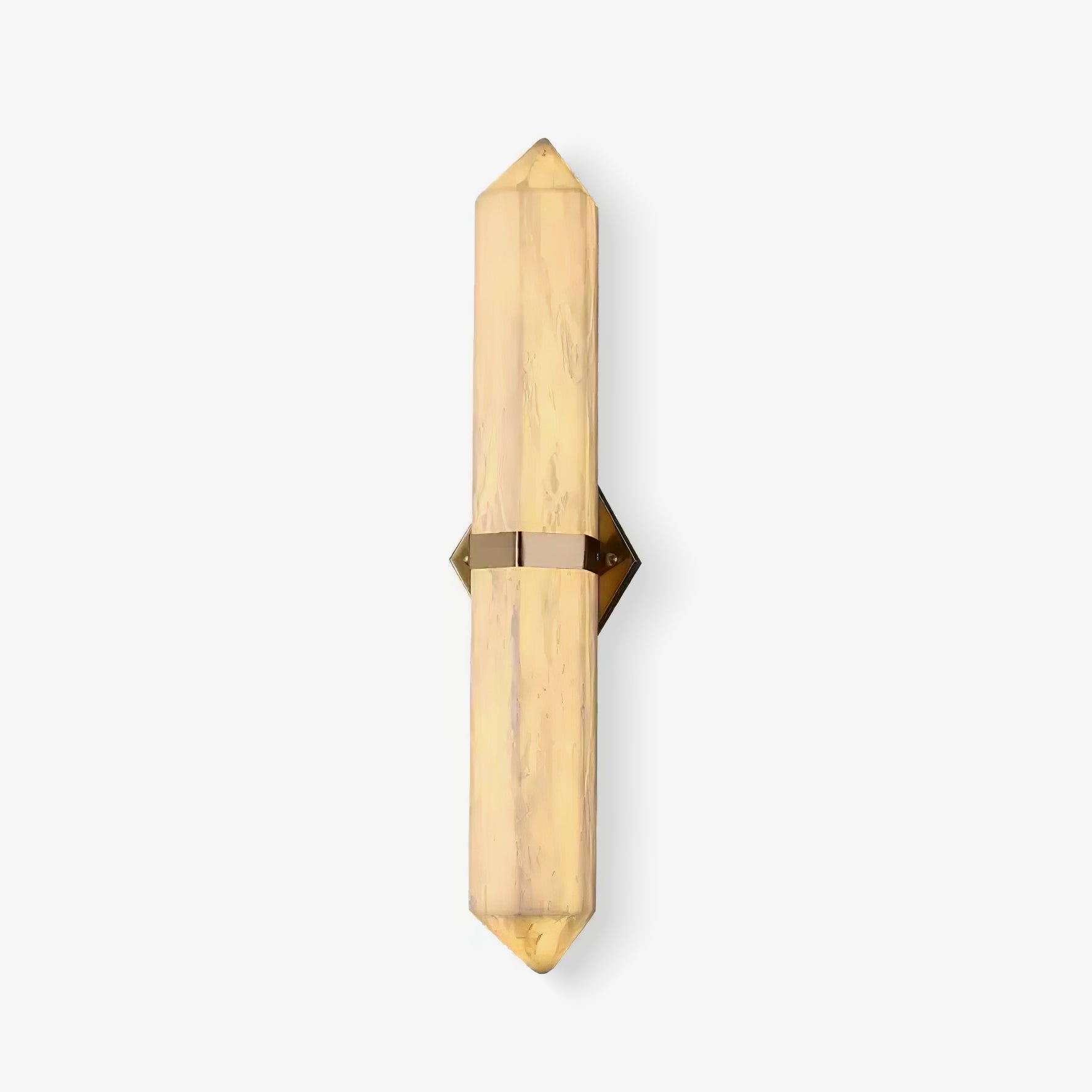 Albiaya Wall Light Alabaster Brass for Bedroom