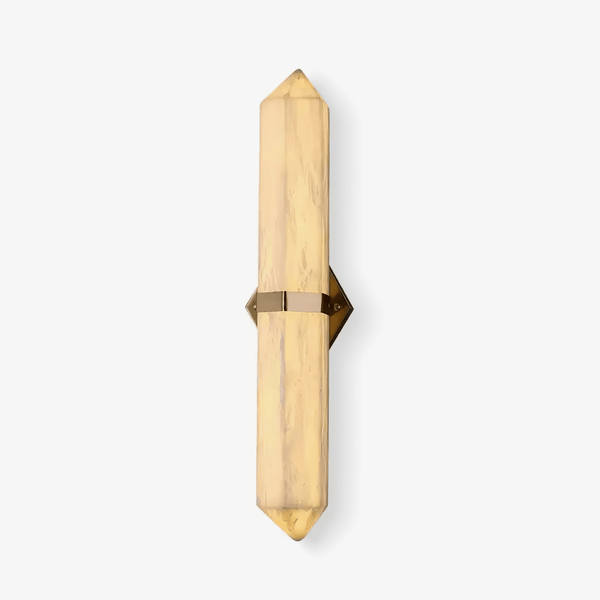 Albiaya Wall Light Alabaster Brass for Bedroom