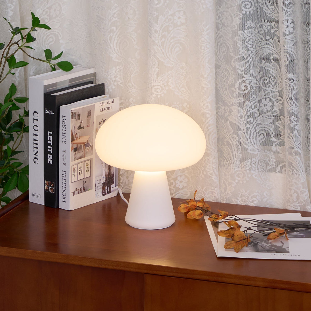 Ombra Glass Whimsical Table Lamp