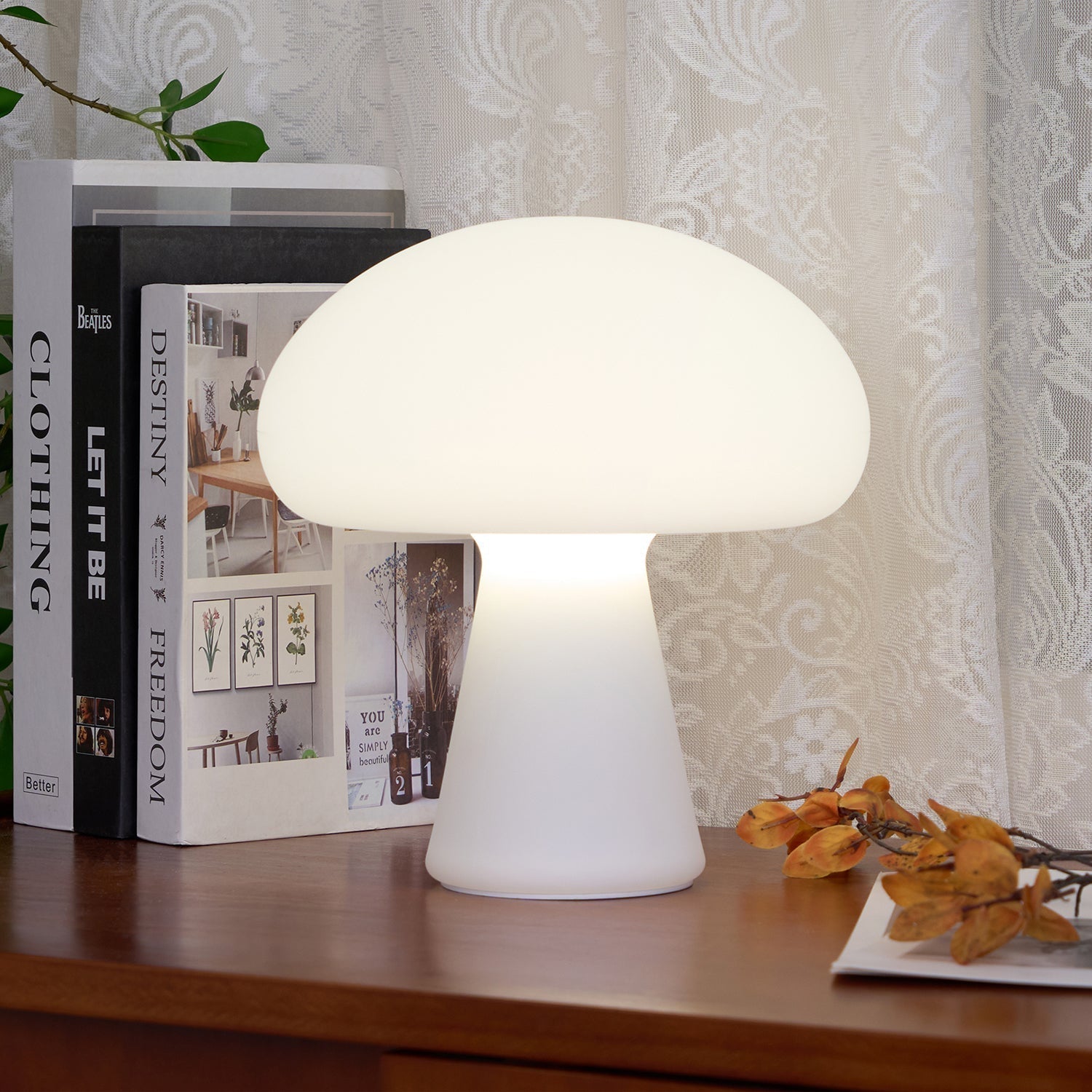 Ombra Glass Whimsical Table Lamp