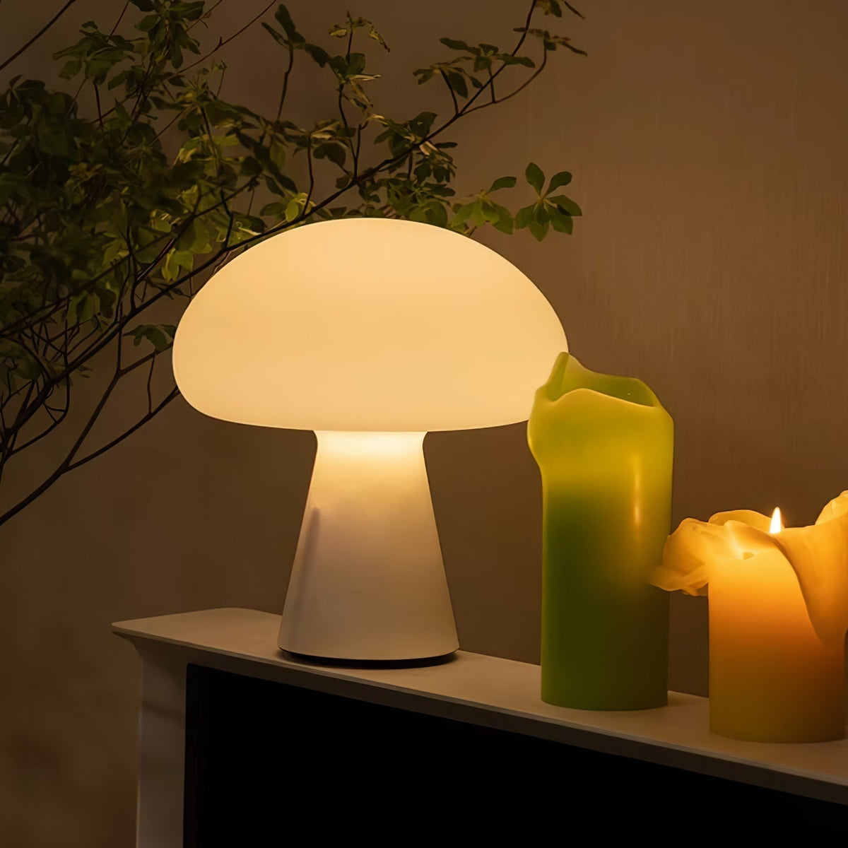 Ombra Glass Whimsical Table Lamp