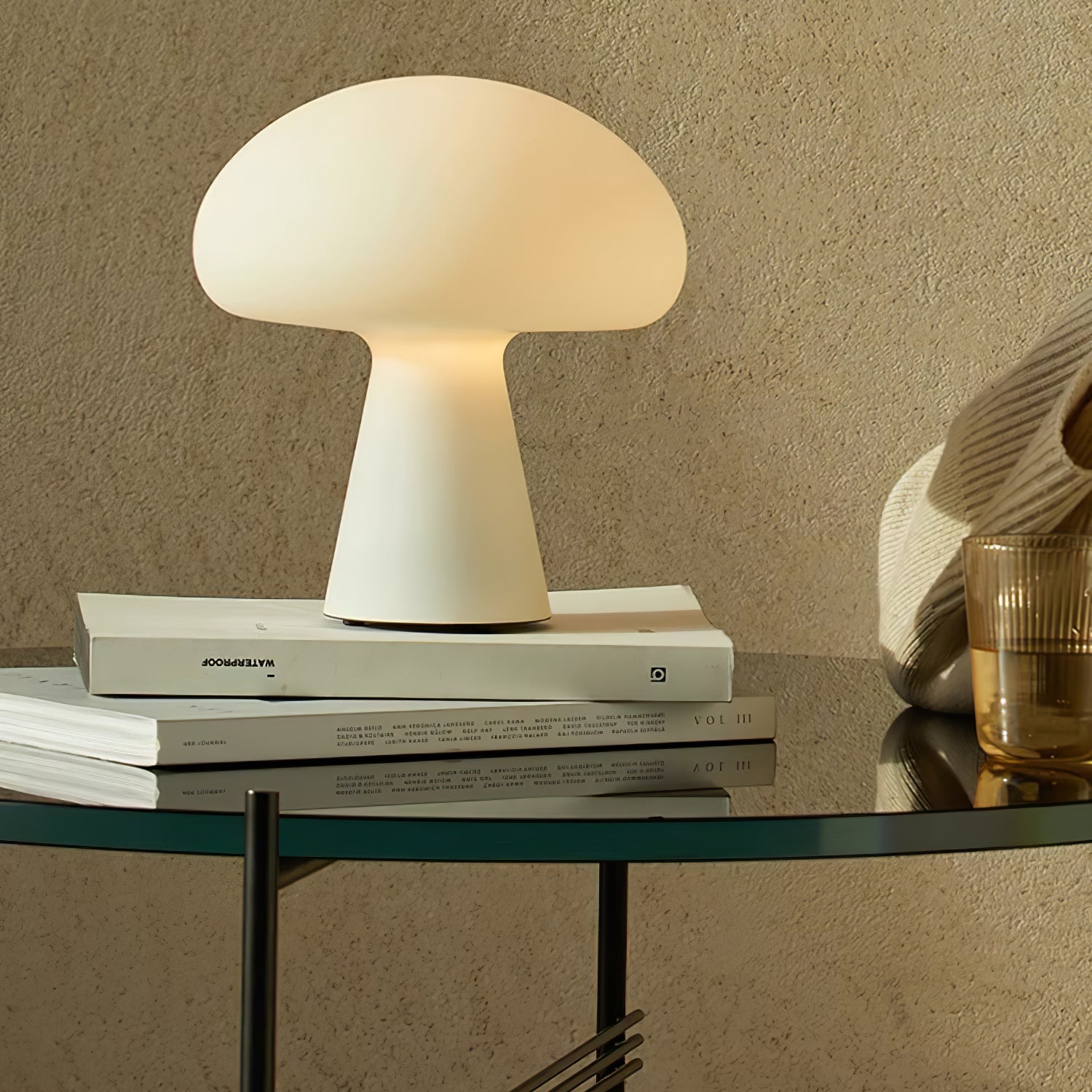 Ombra Glass Whimsical Table Lamp