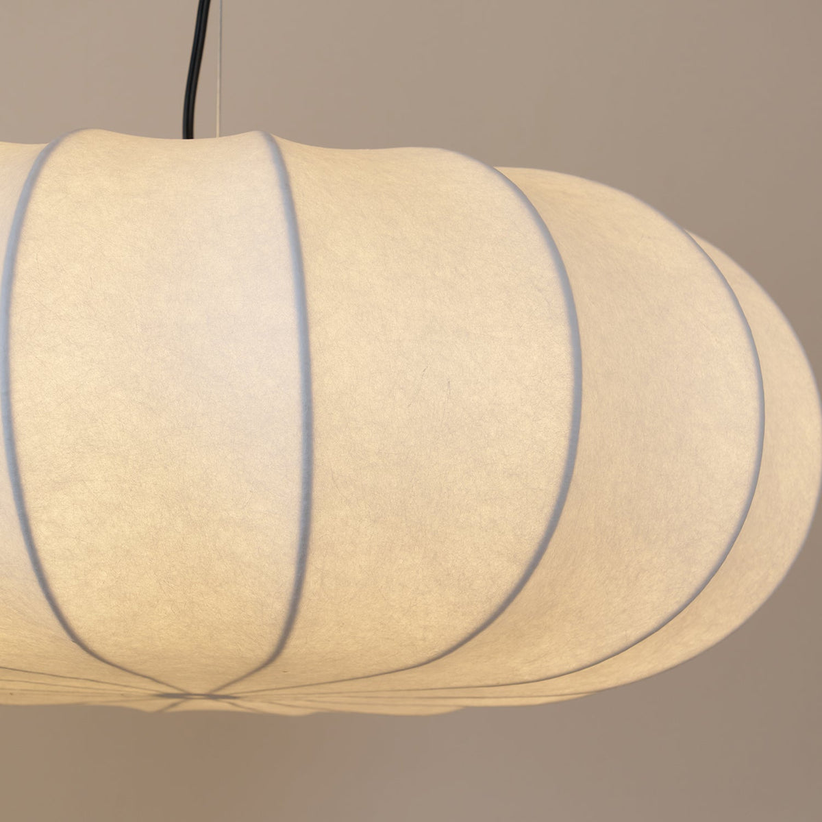 Bovena Silk Traditional Pendant Lamp