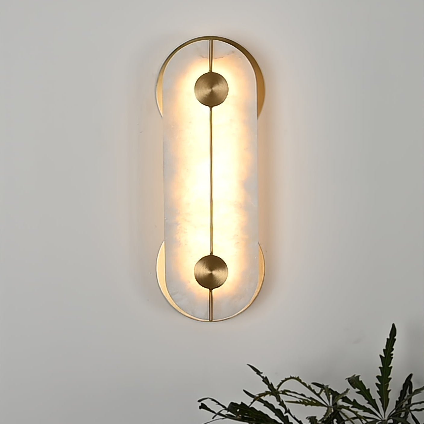 Avenireria Alabaster Wall Light