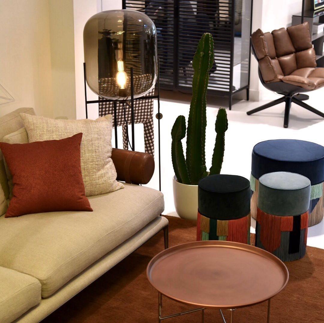 Liorivelia Glass Industrial Floor lamp