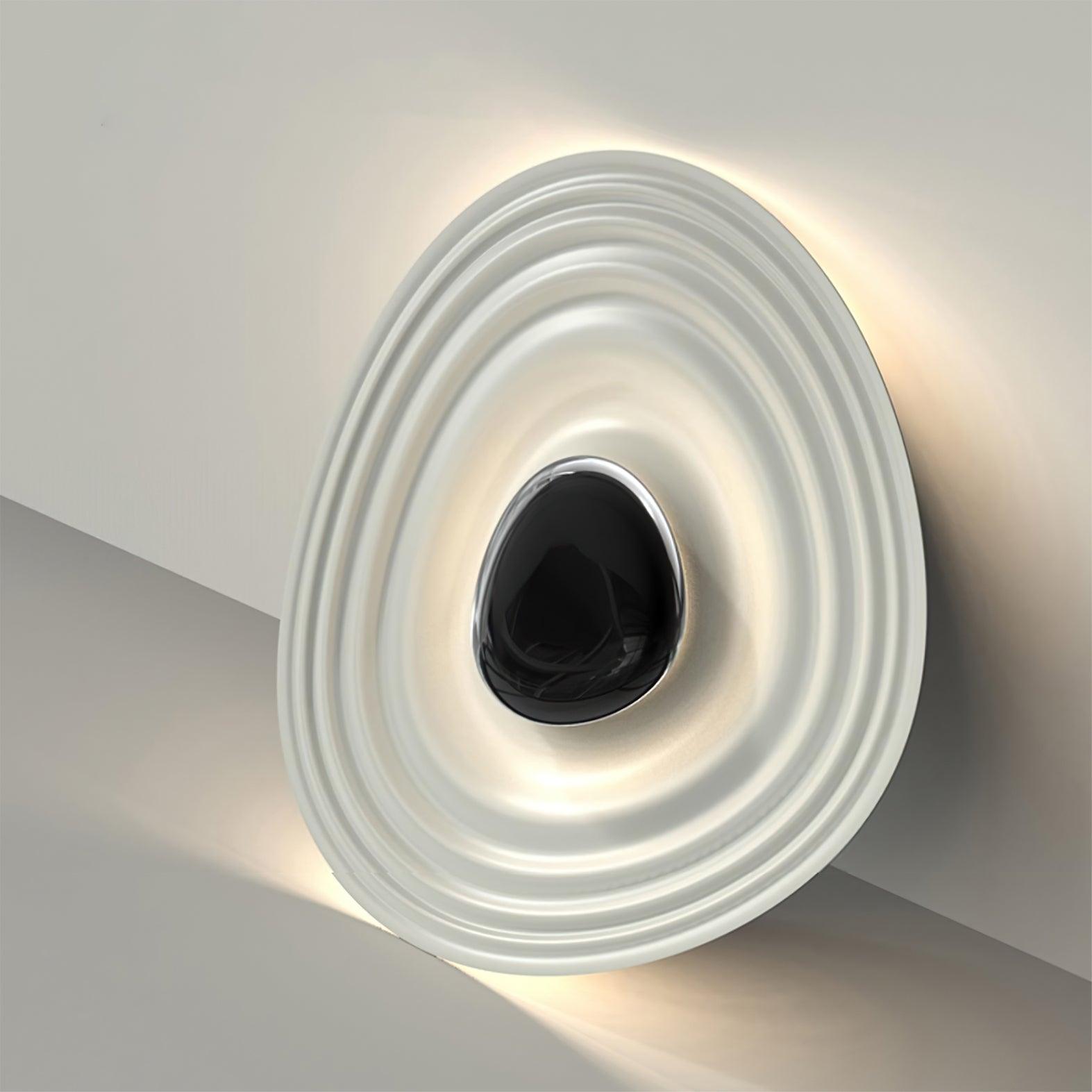 Idra Ceiling Lamp Ripple Ring Modern Sculptural