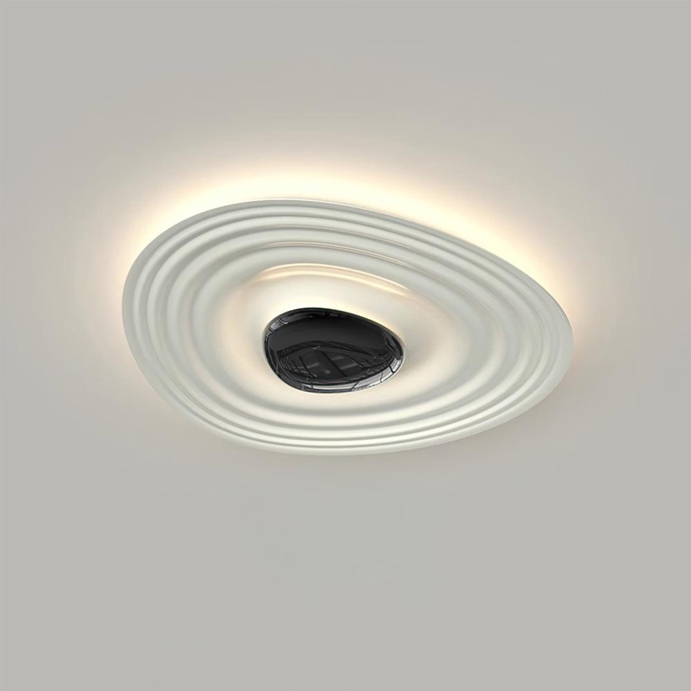 Idra Ceiling Lamp Ripple Ring Modern Sculptural