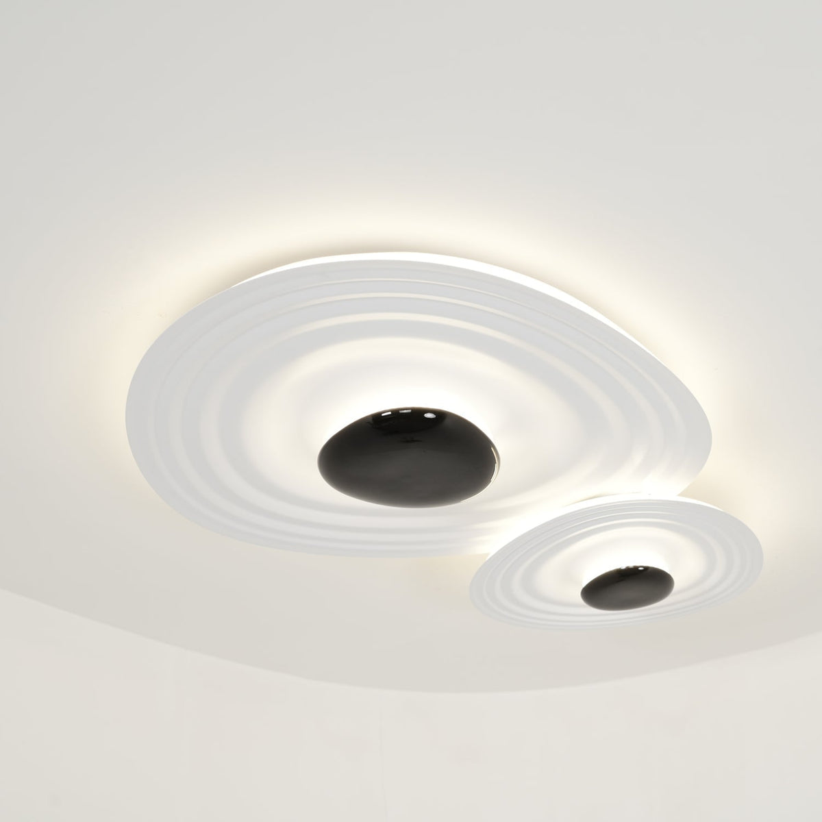 Idra Ceiling Lamp Ripple Ring Modern Sculptural
