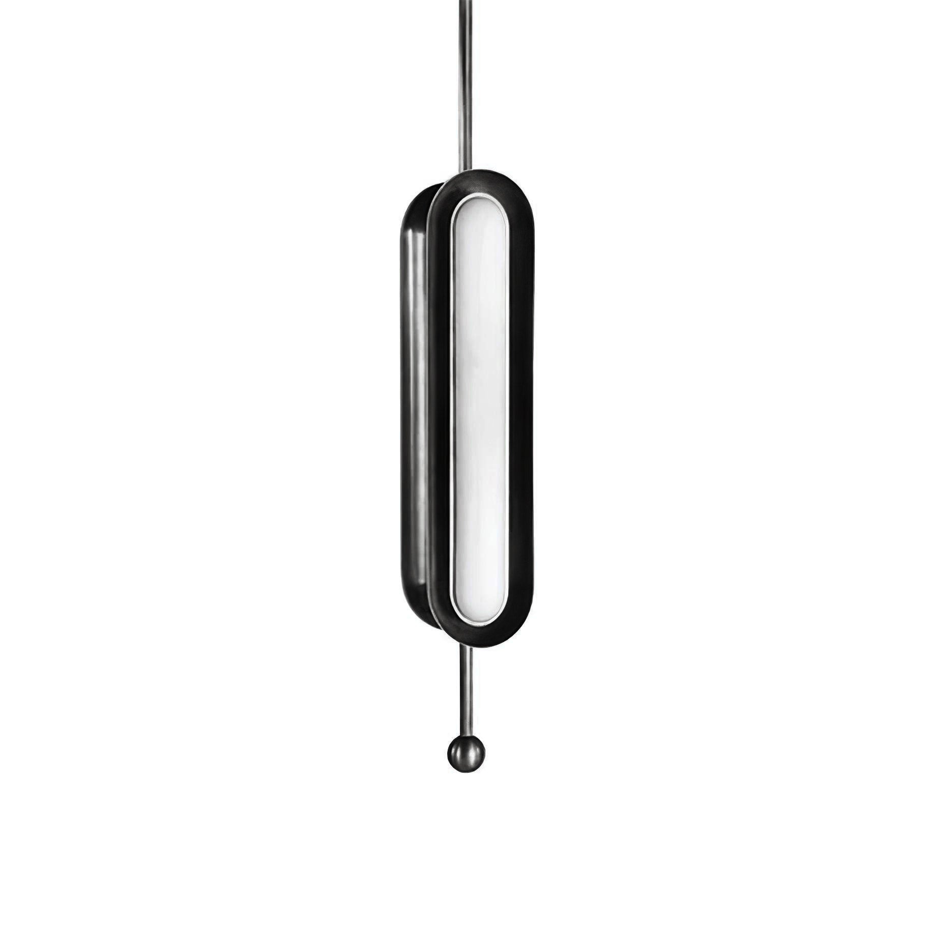 Lyvinaris Geometric Brass Linear Pendant Light