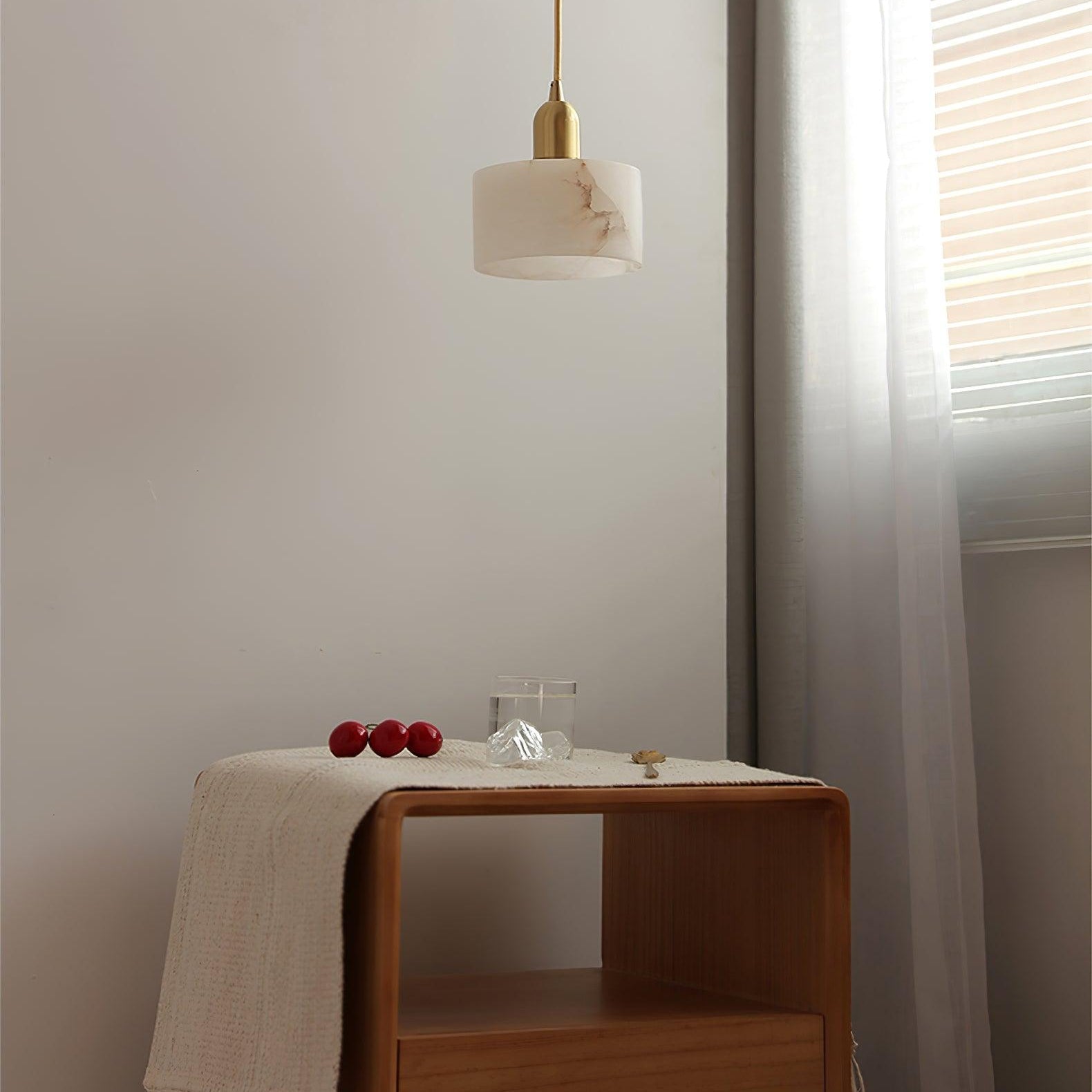 Brio Alabaster Pendant Light