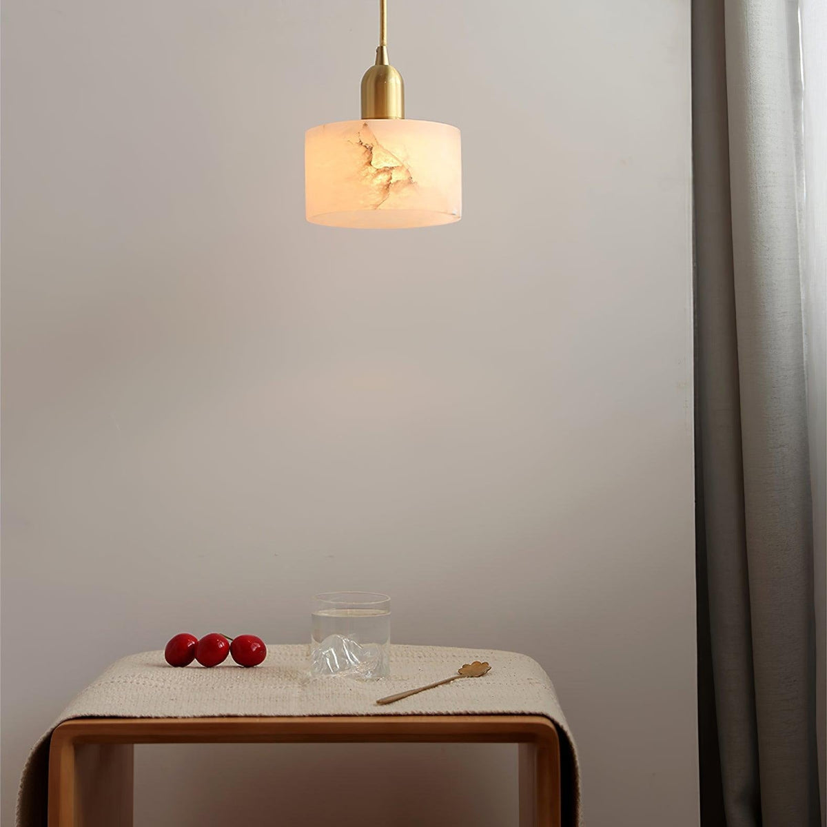Brio Alabaster Pendant Light