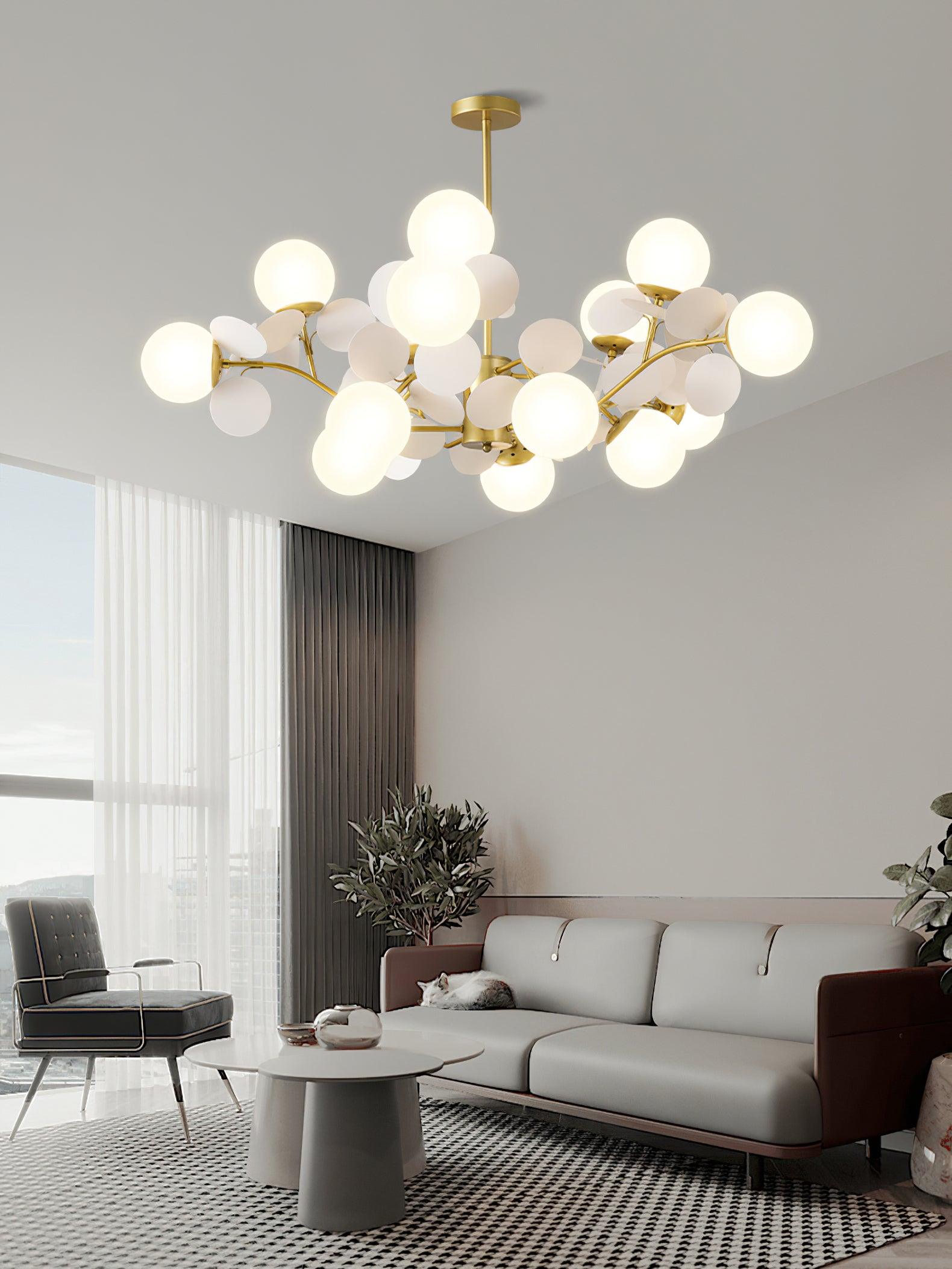 Oringrove White Tree Chandelier