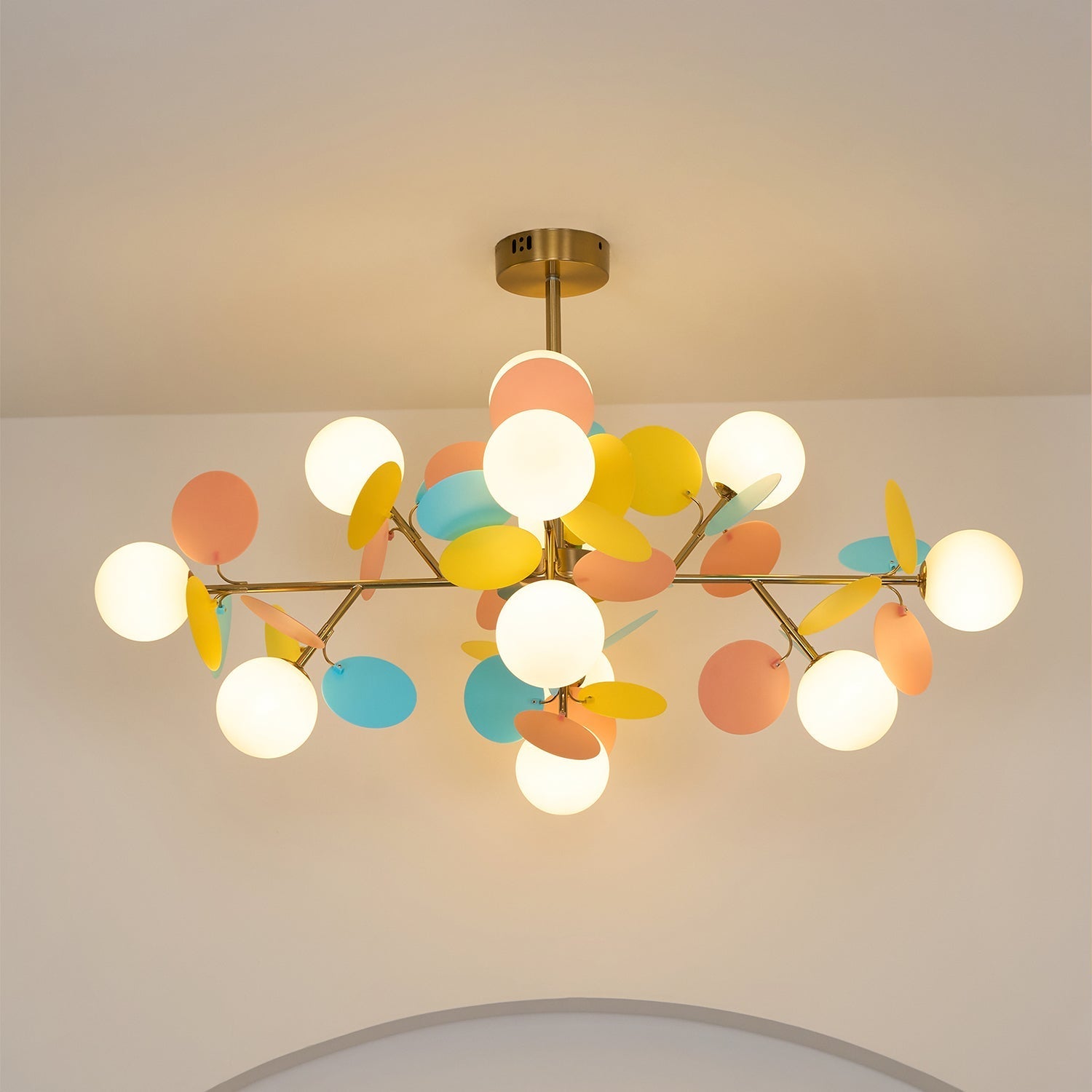 Oringrove White Tree Chandelier