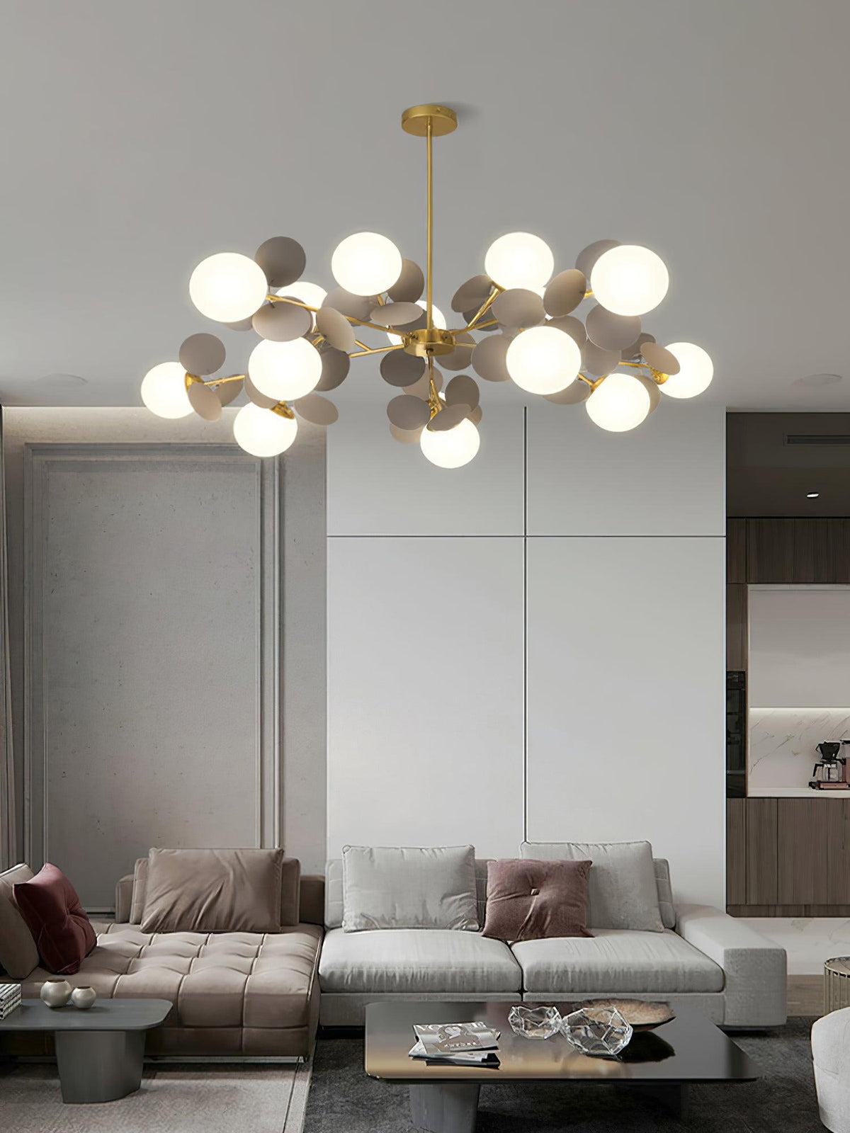 Oringrove White Tree Chandelier