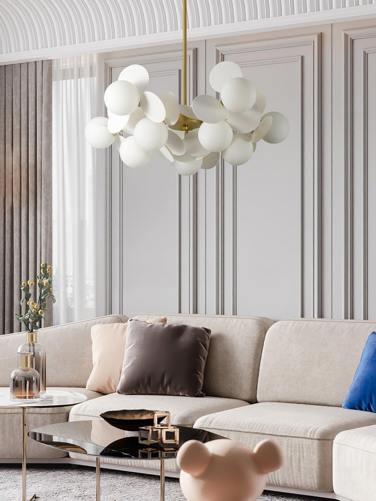 Oringrove White Tree Chandelier