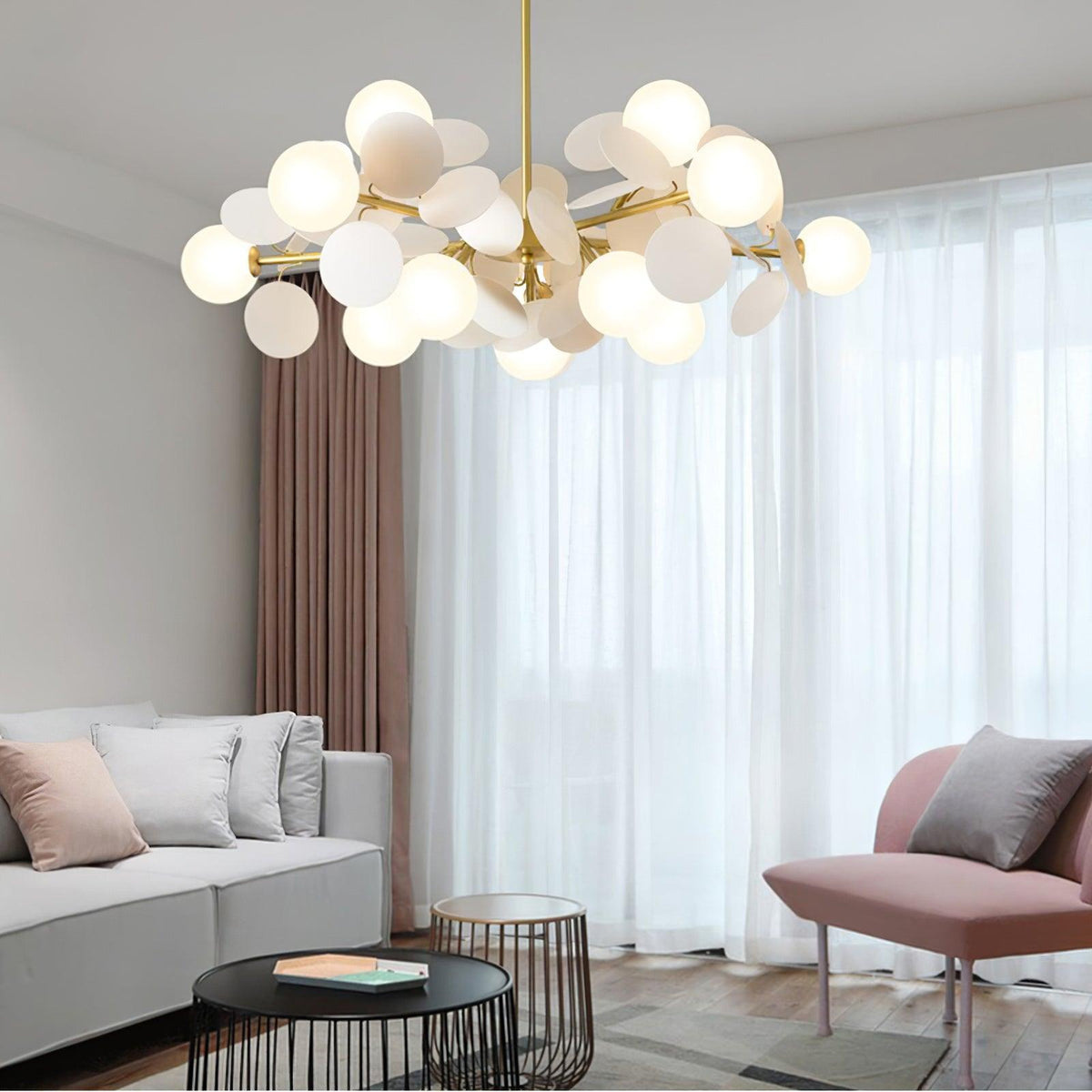 Oringrove White Tree Chandelier