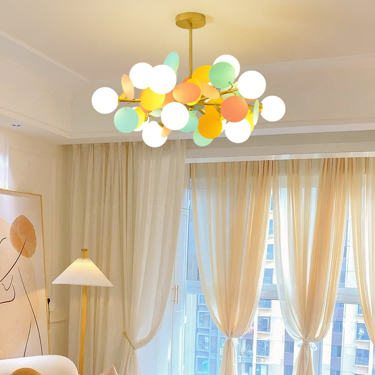 Oringrove White Tree Chandelier