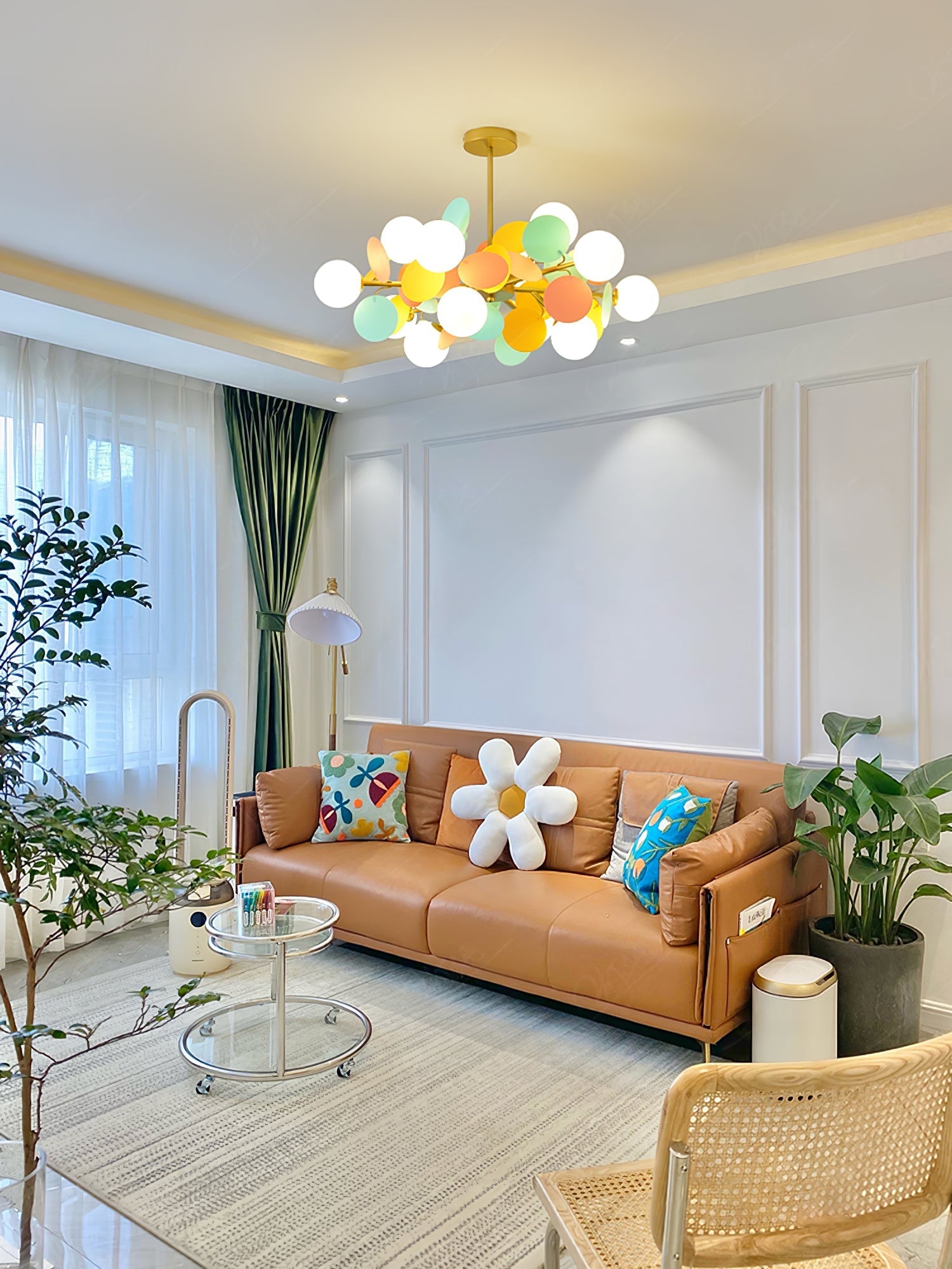 Oringrove White Tree Chandelier