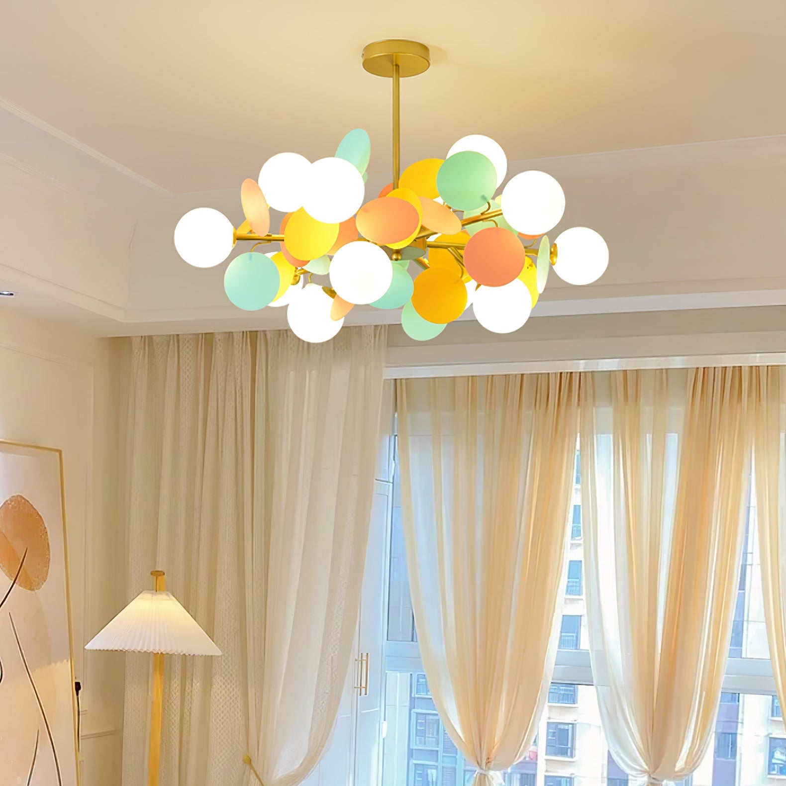 Oringrove White Tree Chandelier