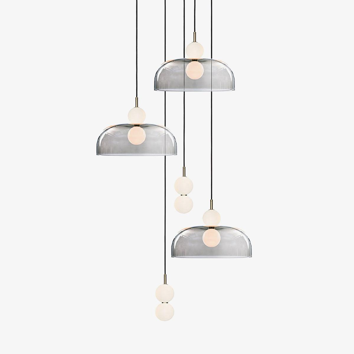 Celelia Modern Minimalist Glass Pendant Light