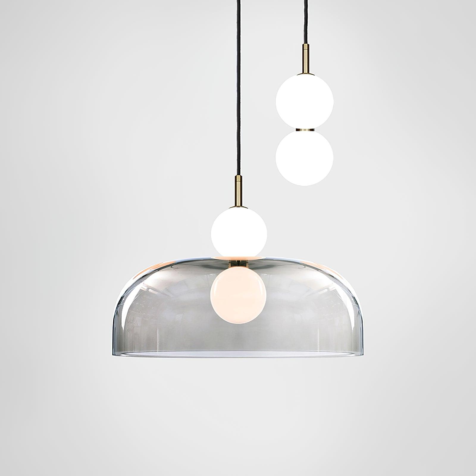 Celelia Modern Minimalist Glass Pendant Light