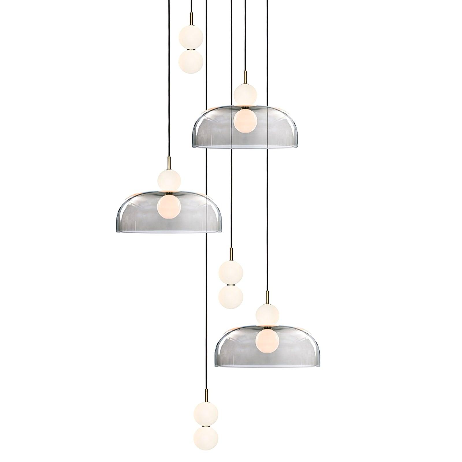 Celelia Modern Minimalist Glass Pendant Light