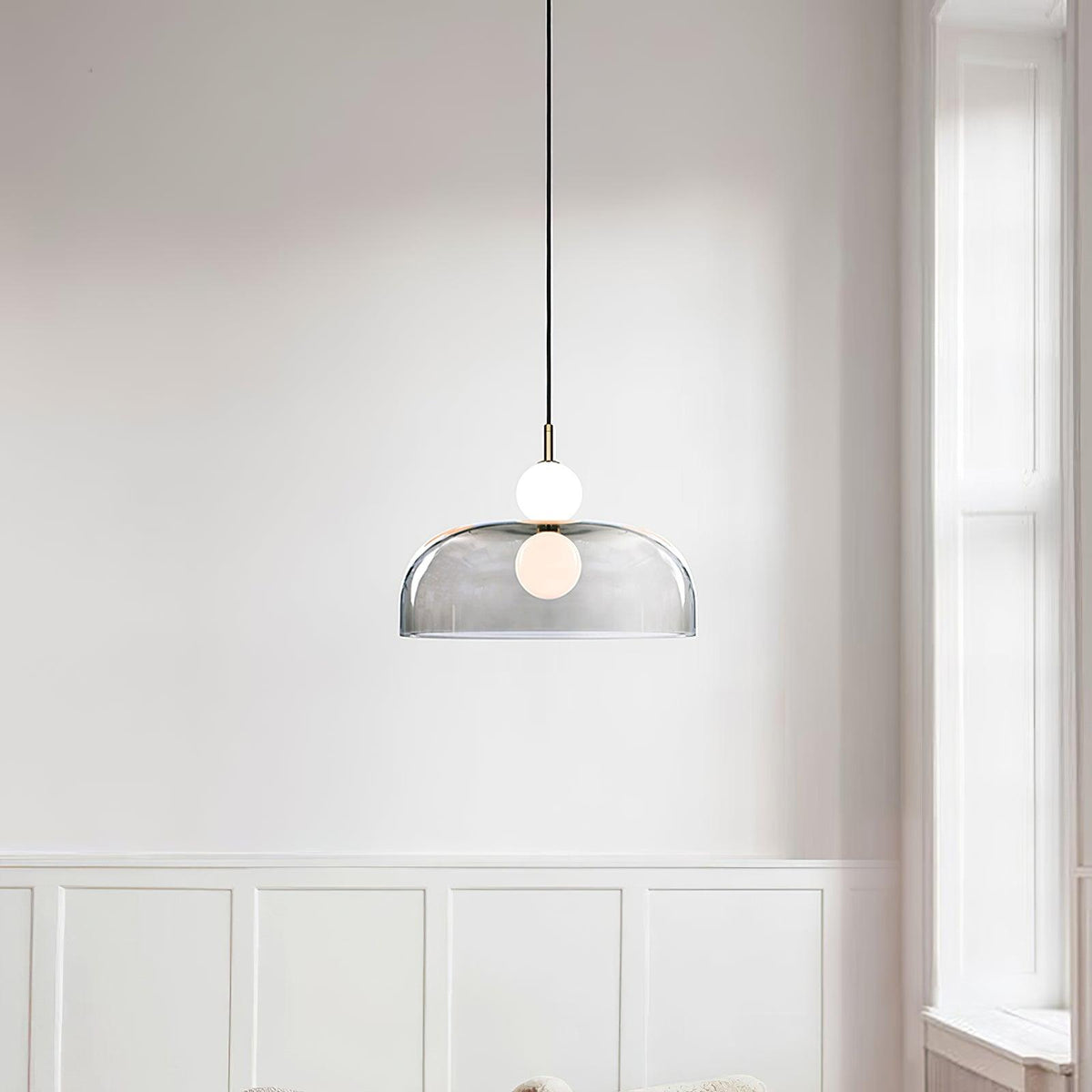 Celelia Modern Minimalist Glass Pendant Light