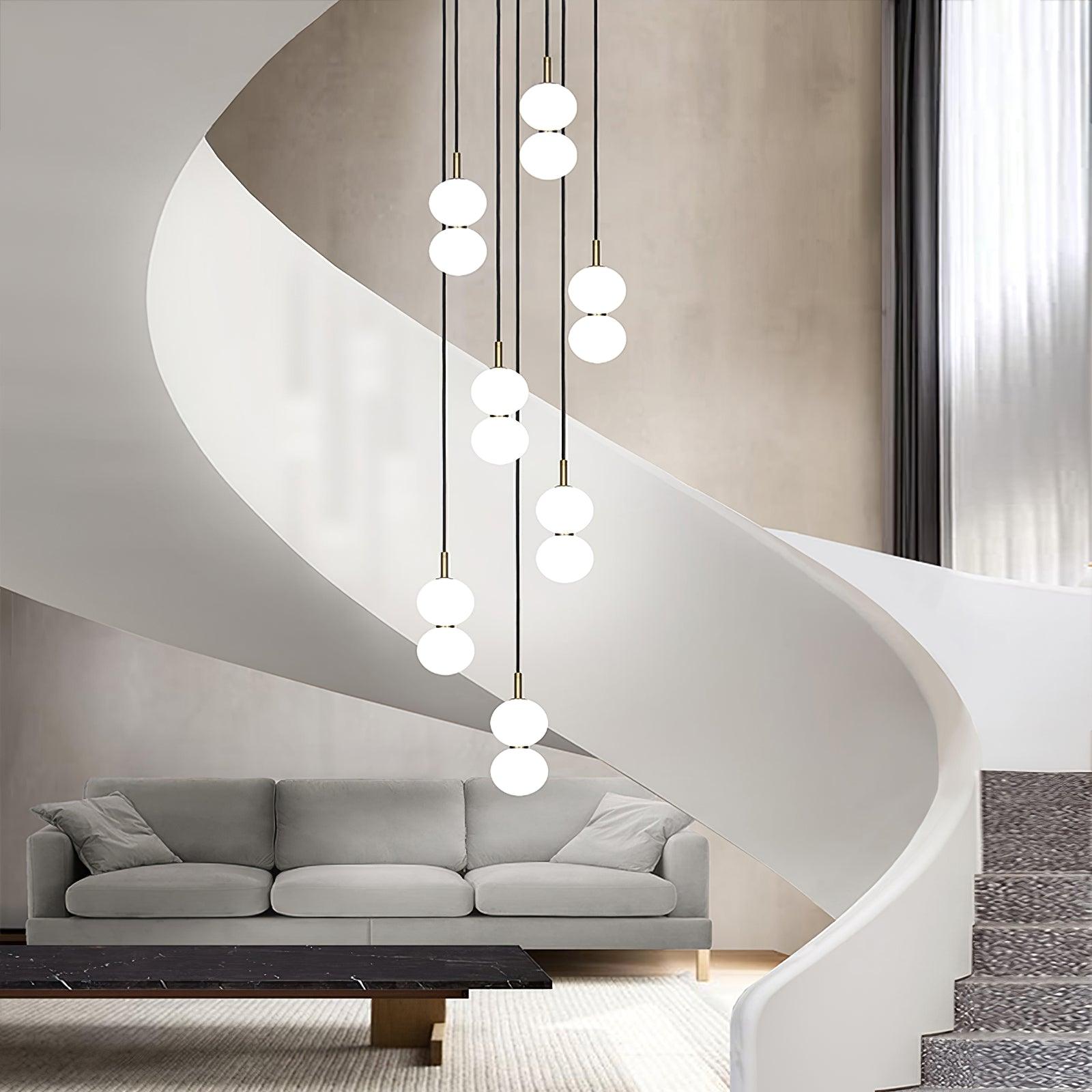 Celelia Modern Minimalist Glass Pendant Light