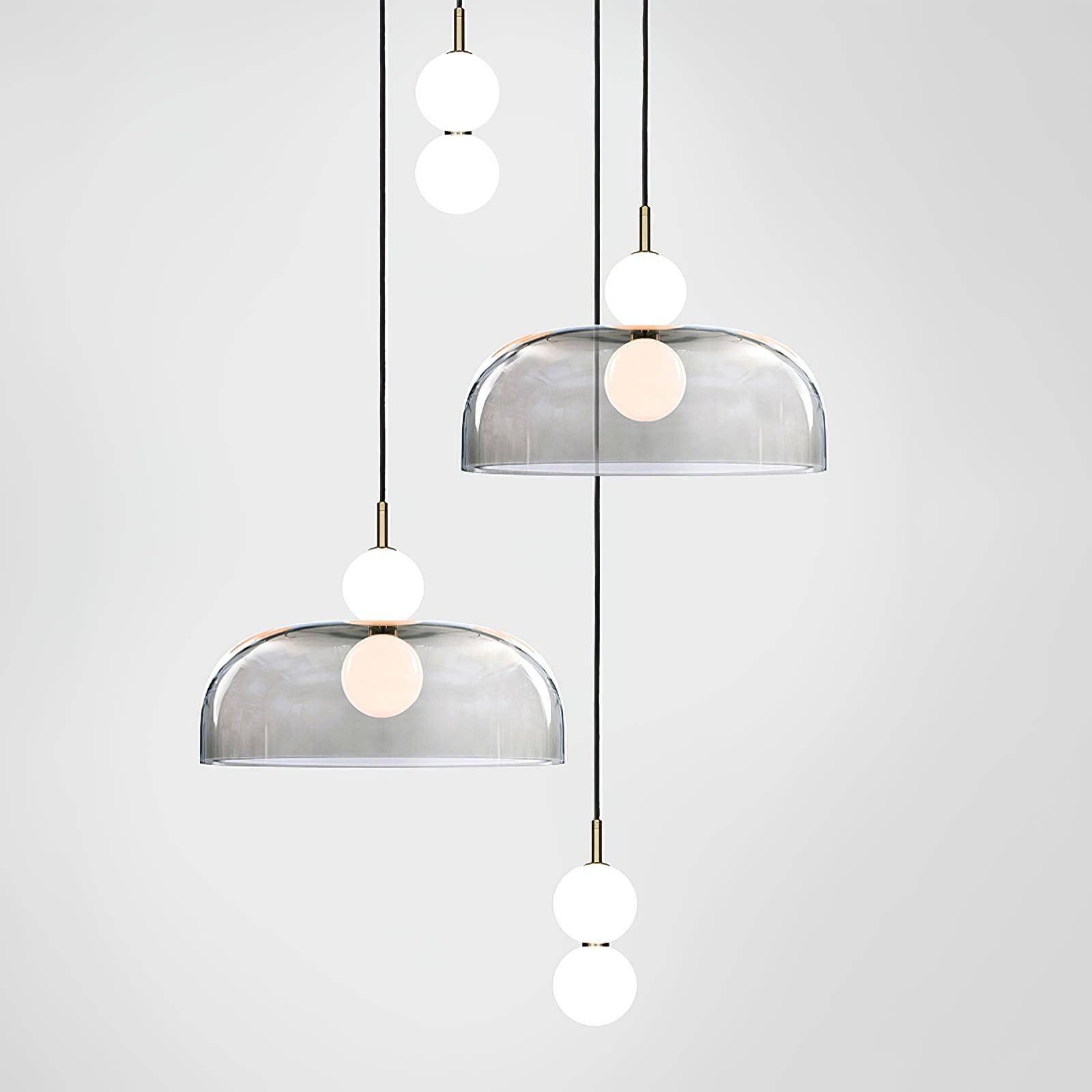 Celelia Modern Minimalist Glass Pendant Light