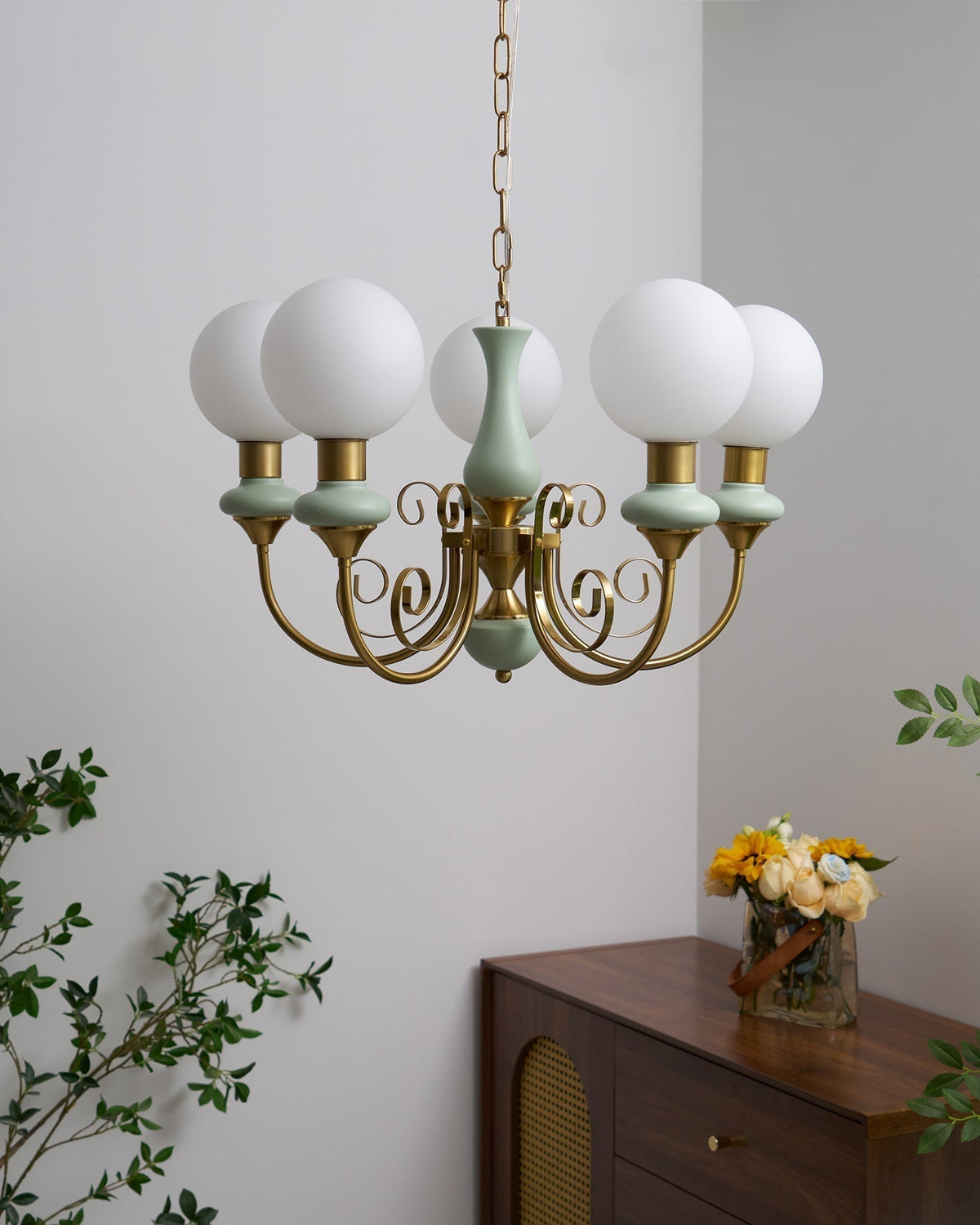 Evsolia Glass Chandelier