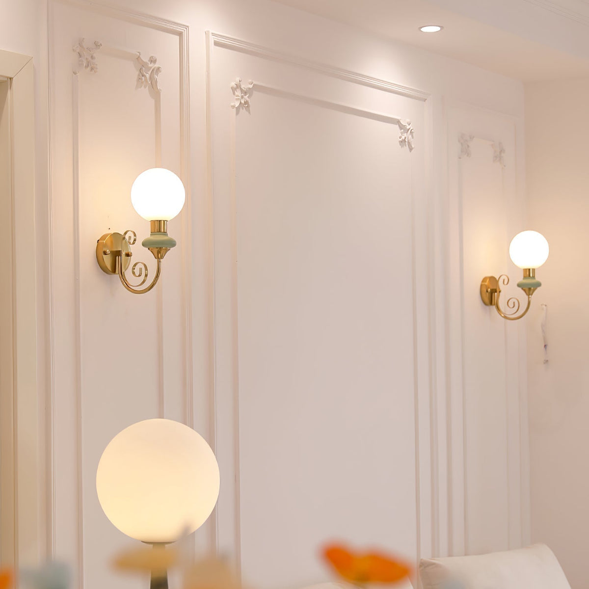 Bela Premium Nordic Art Glass Wall Lamp