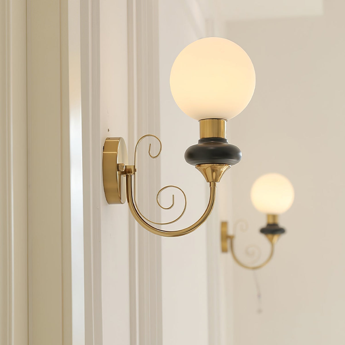Bela Premium Nordic Art Glass Wall Lamp
