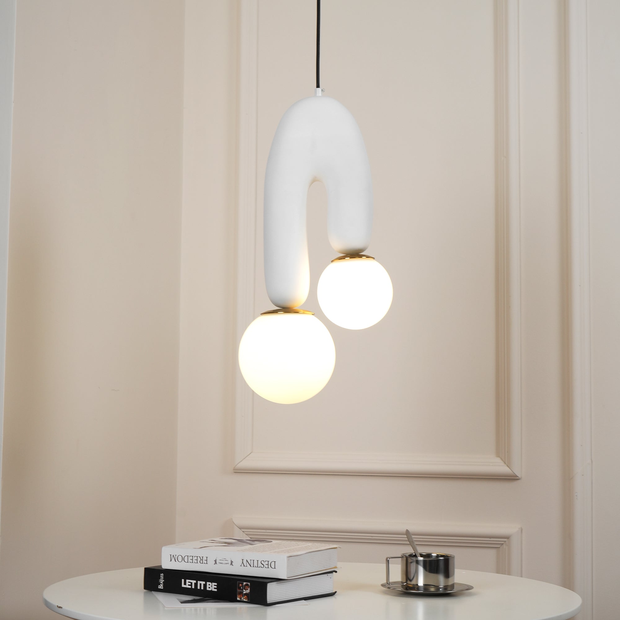 Zenithra Resin Scandinavian Pendant Light