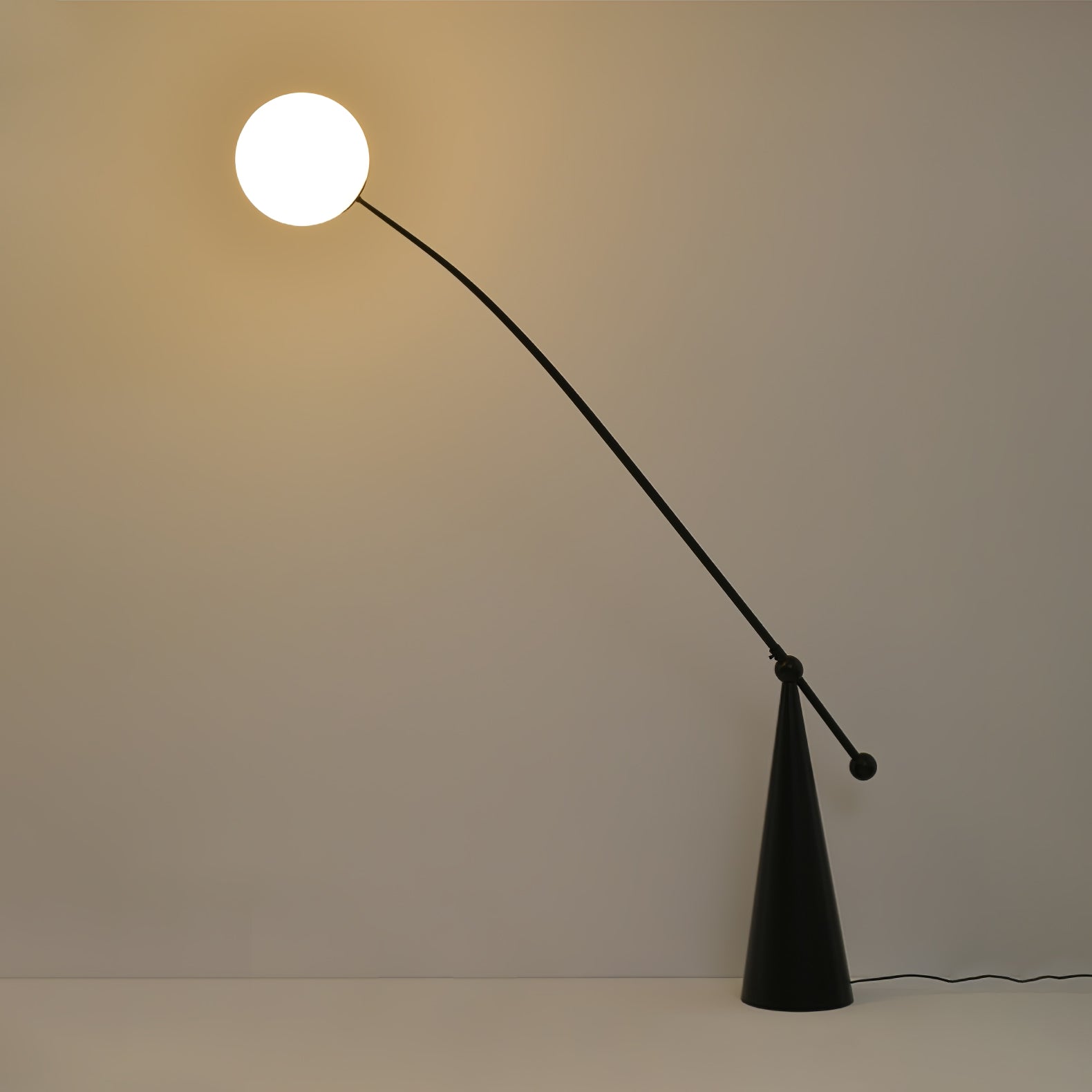 Ortalil Modern Arc Floor Lamp