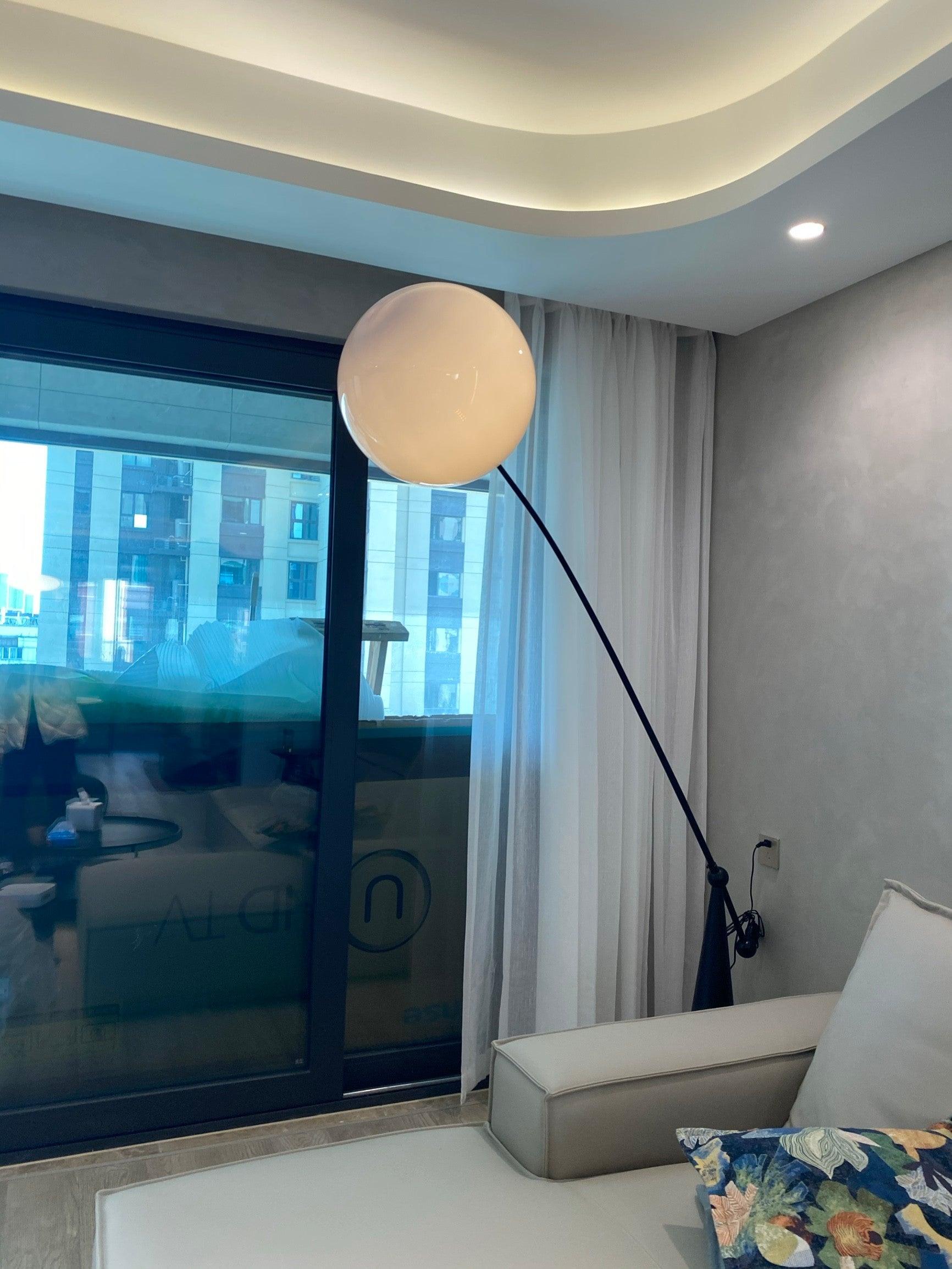 Ortalil Modern Arc Floor Lamp