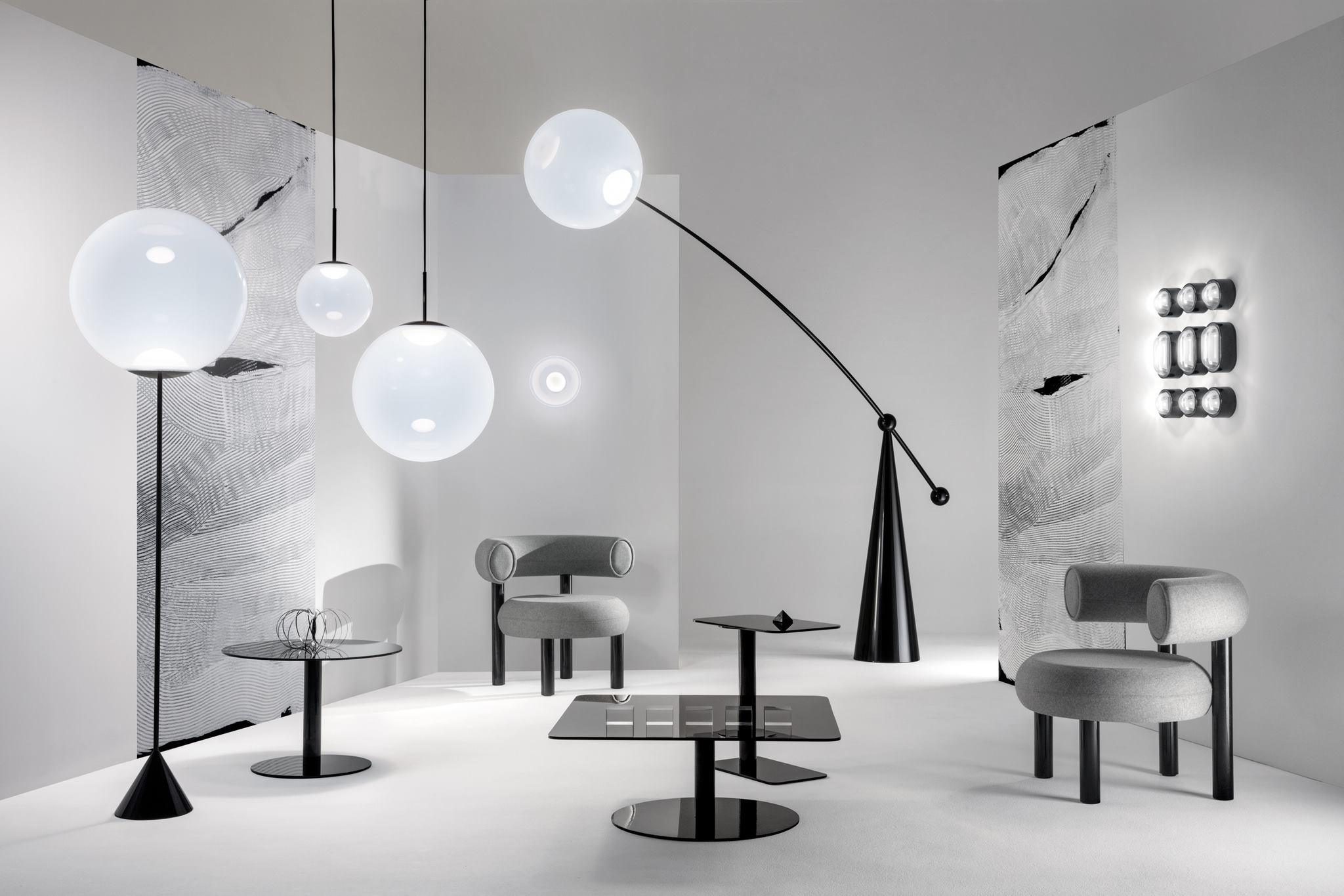 Ortalil Modern Arc Floor Lamp