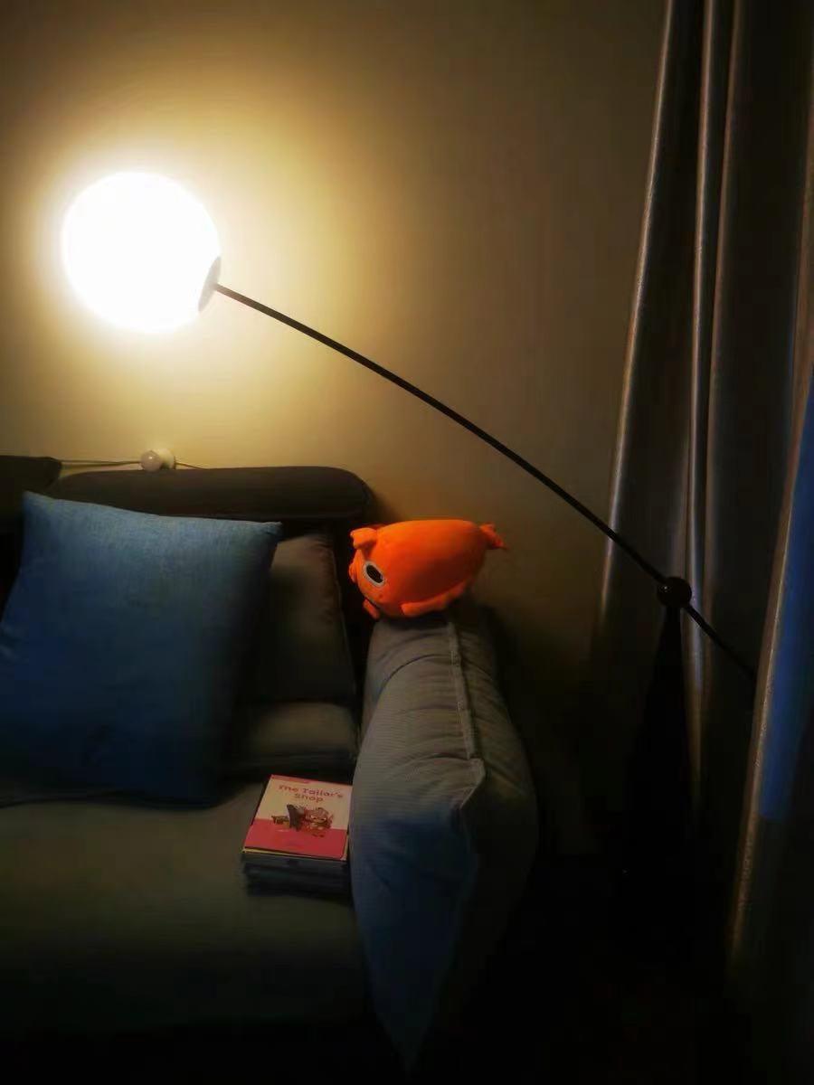 Ortalil Modern Arc Floor Lamp