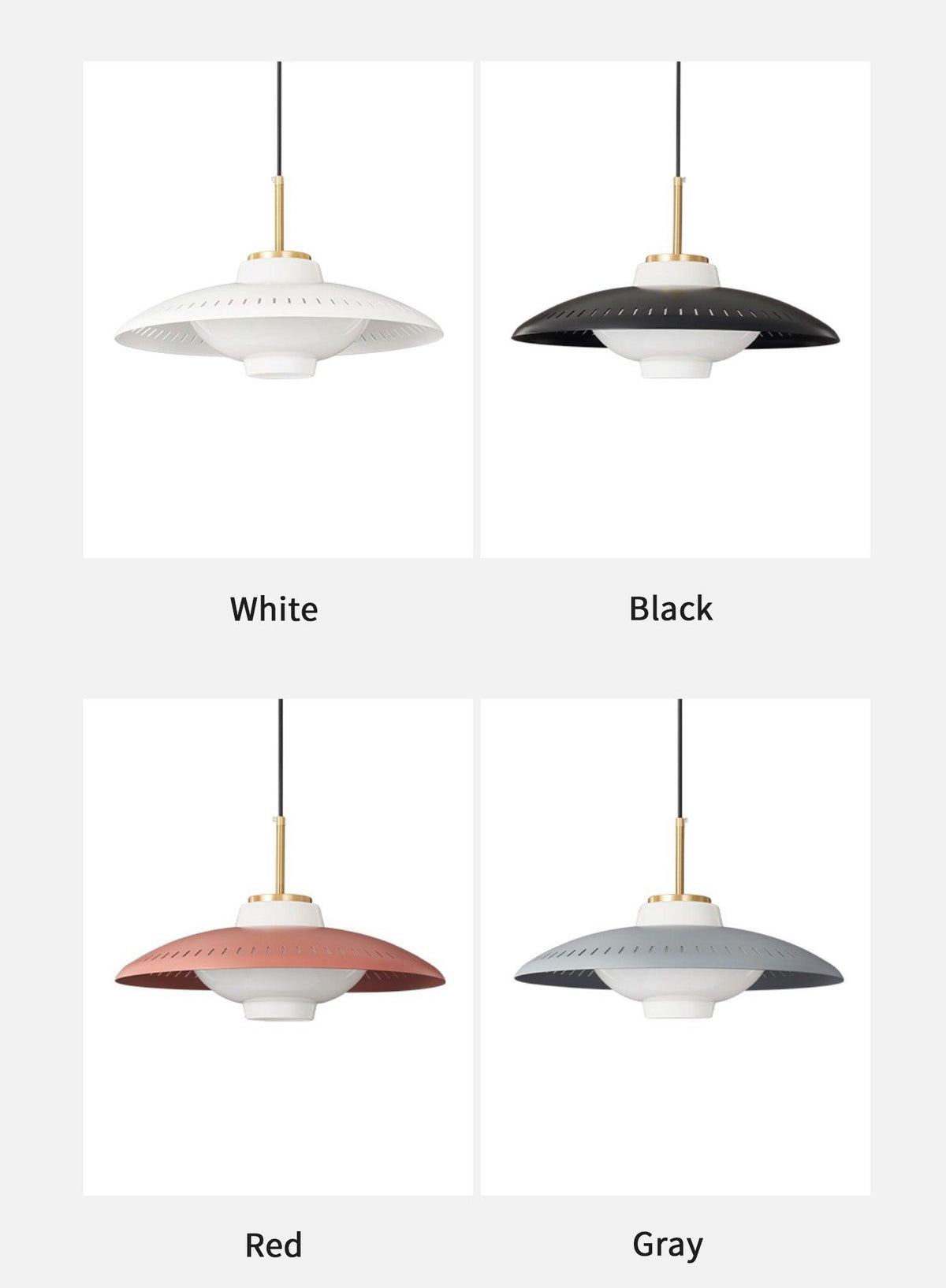 Evelo Pendant Lamp Opal Glass Wide Shade Classic