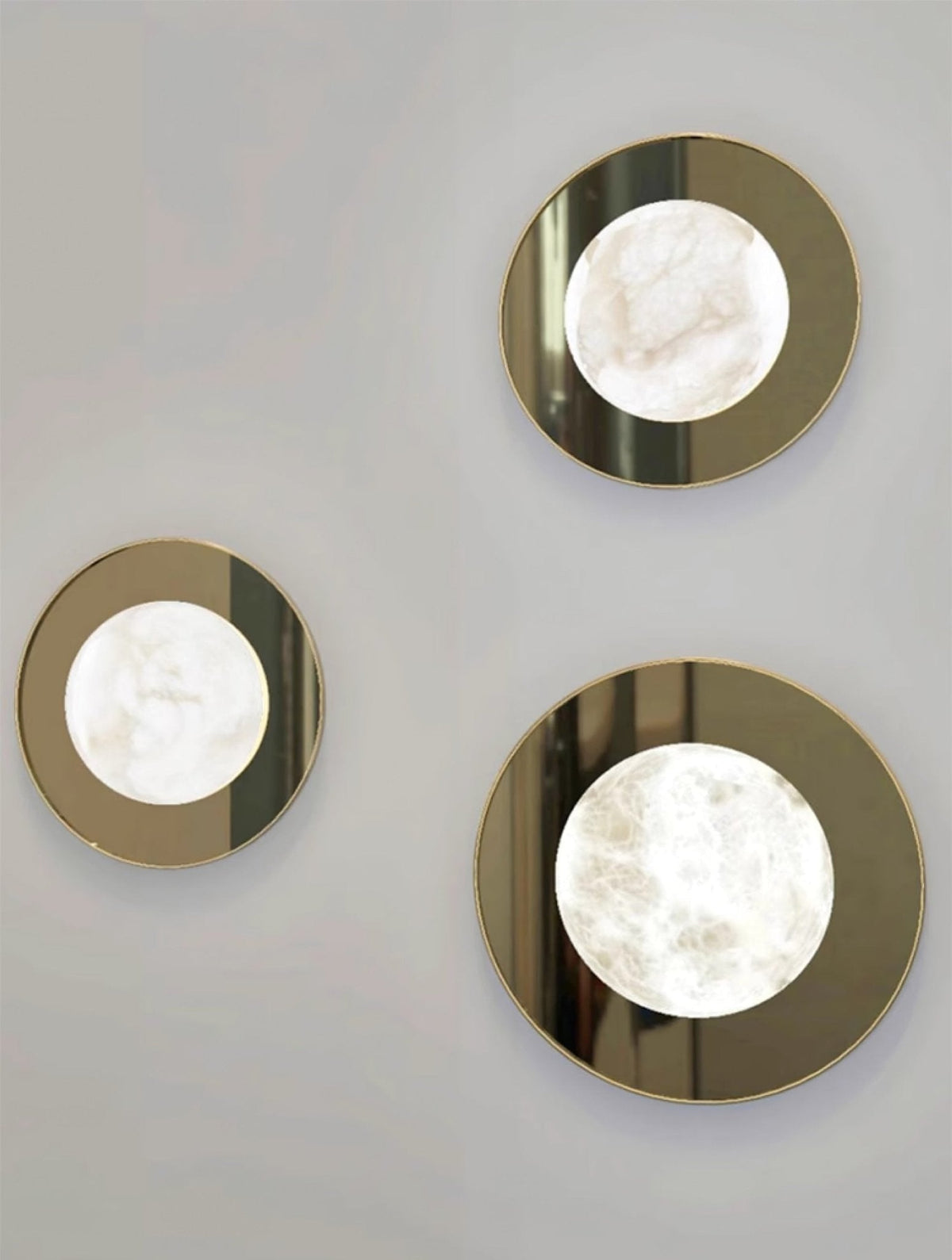 Nivereria Modern Alabaster Wall Light